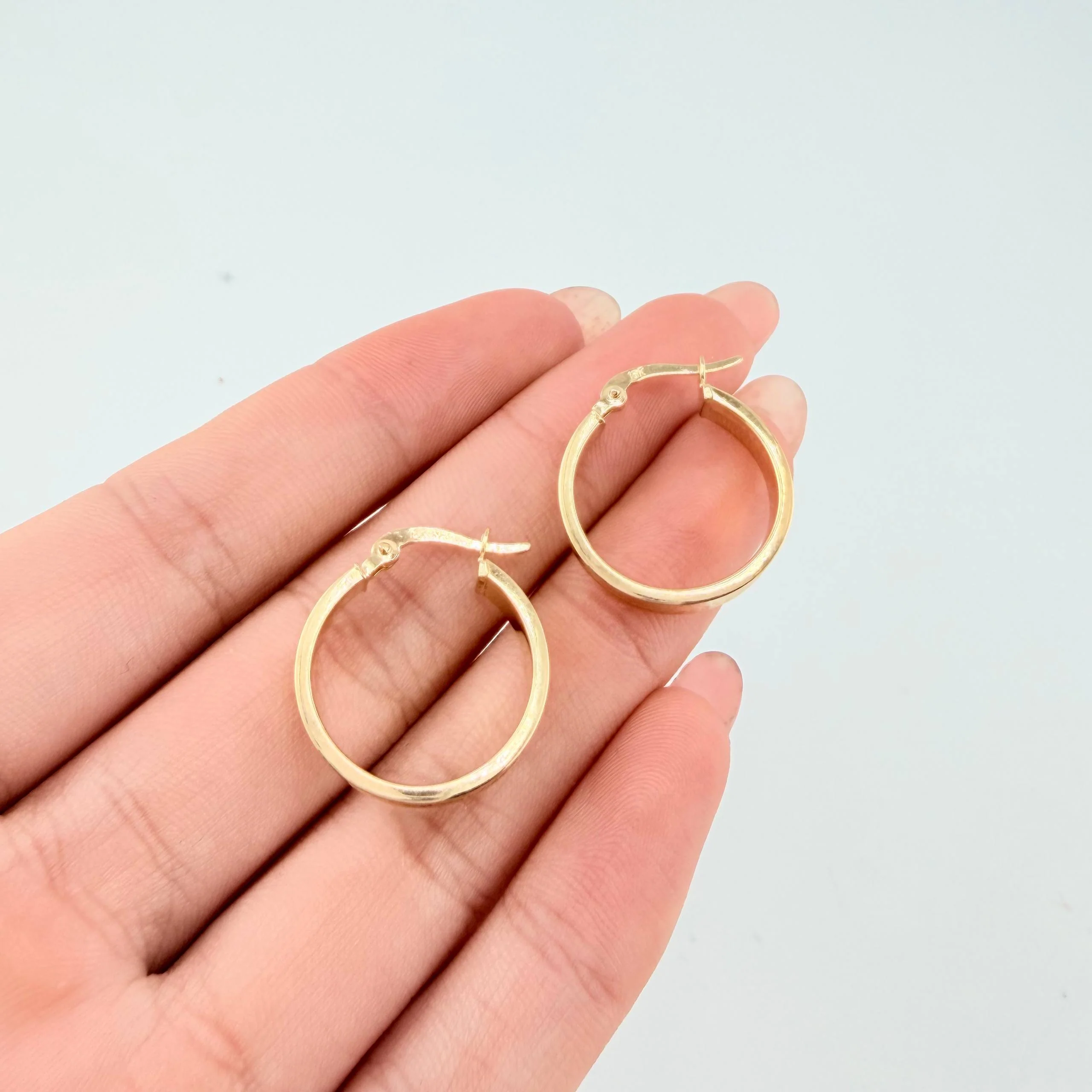 Candongas Tribal 2.1gr / 2.02cm / Oro Amarillo 18K - Image 4