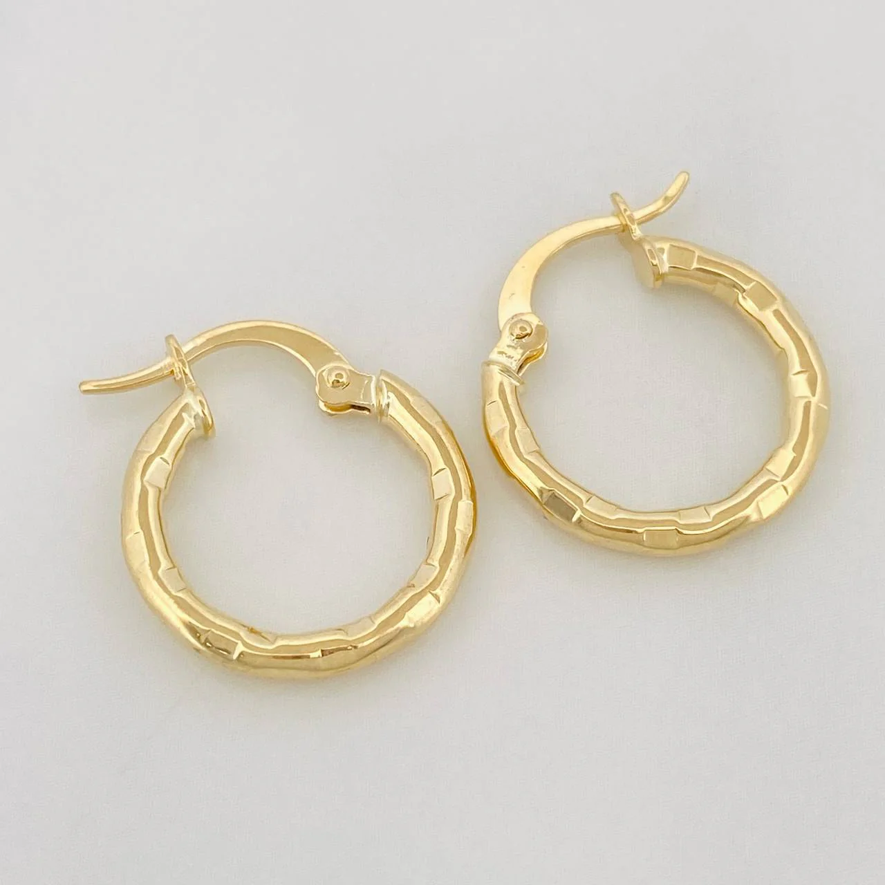 Candongas Val 1.3 g / 1.8 cm Oro Amarillo 18K - Image 3