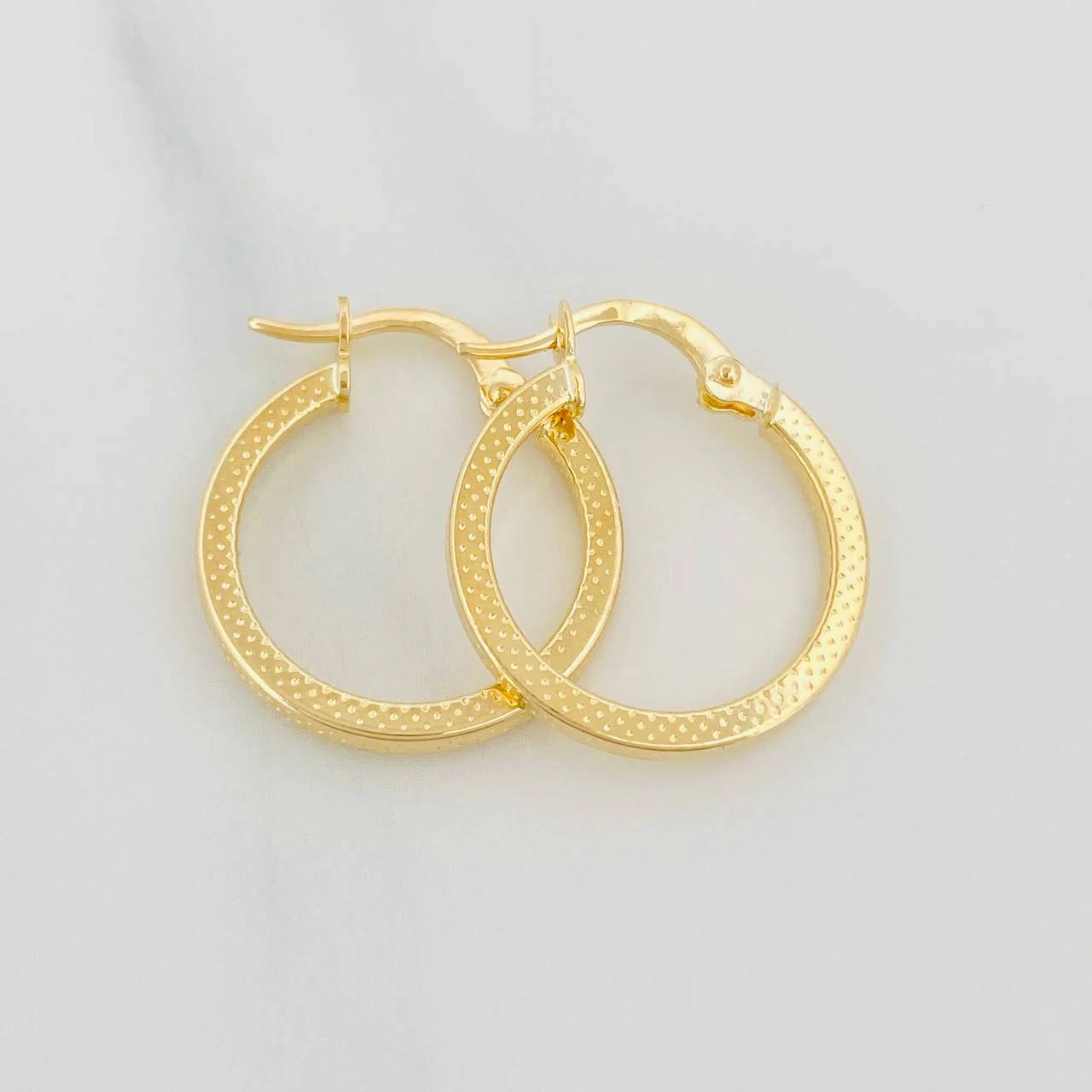 Candongas Vick 1.4 g / 2 cm Oro Amarillo 18K - Image 2