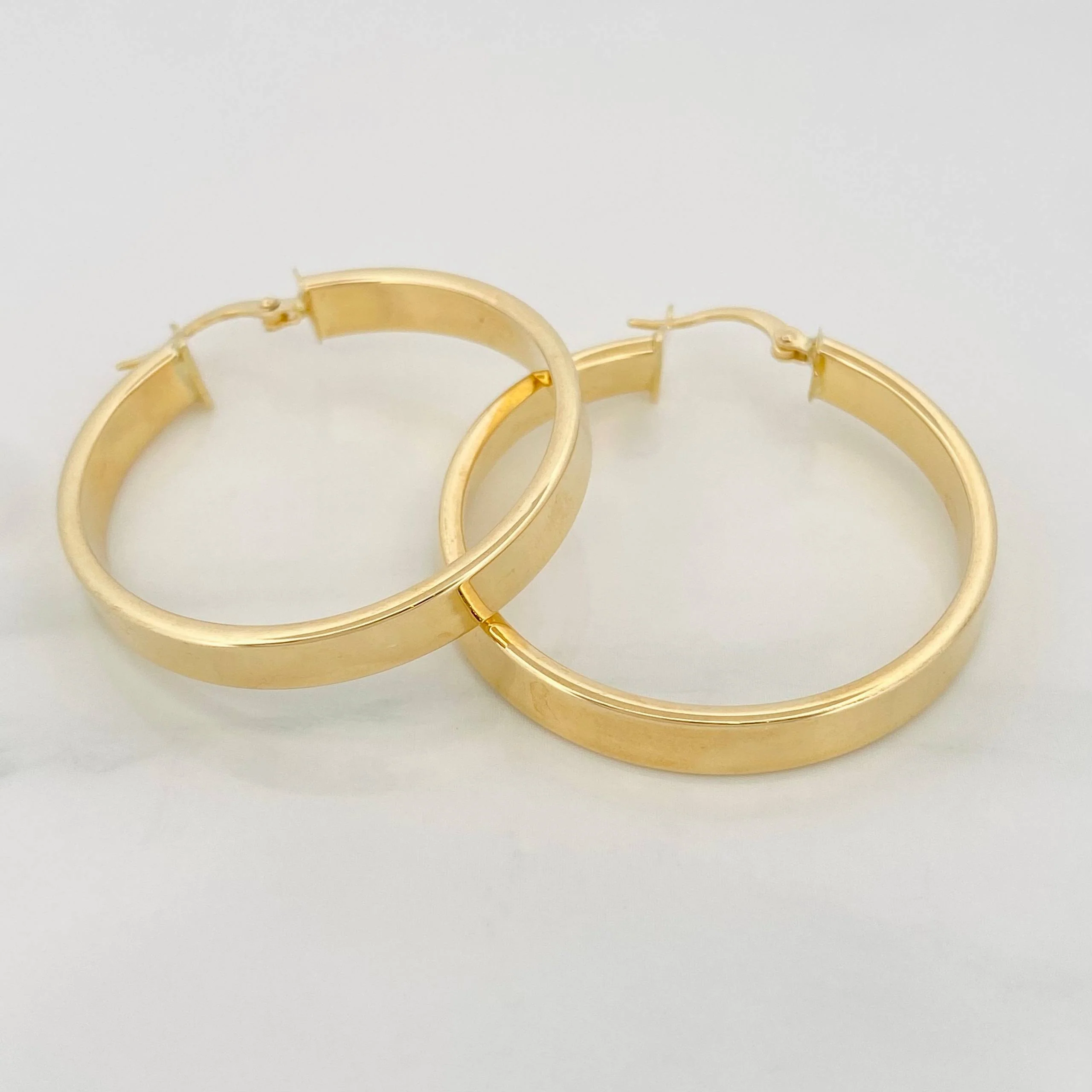 Candongas Vick 5.6 g / 4 cm Oro Amarillo 18K - Image 3