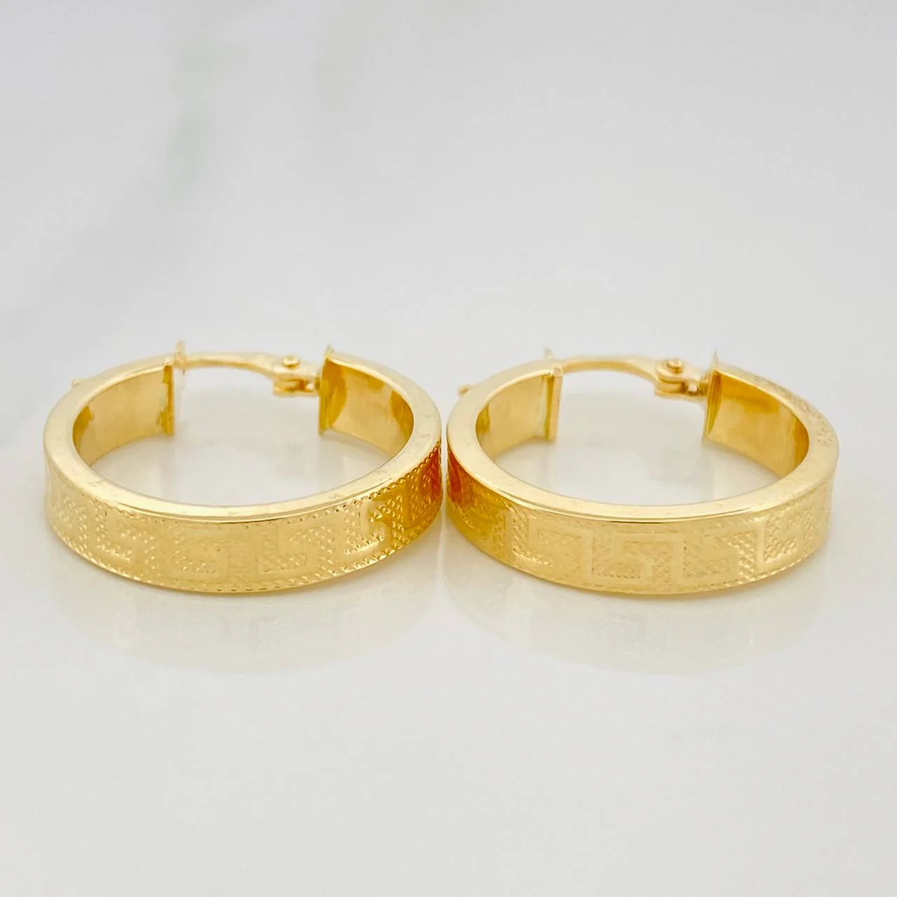 Candongas Winter Tribal 2.85 g / 2 cm Oro Amarillo 18K - Image 3
