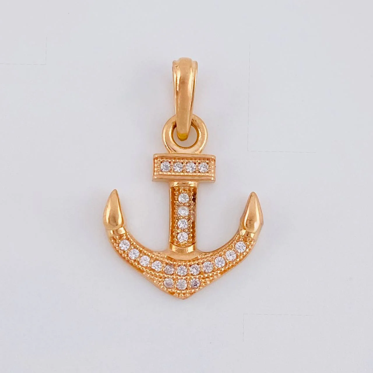 Dije Ancla 1.55 g / 2.3 cm Oro Rosa 18K