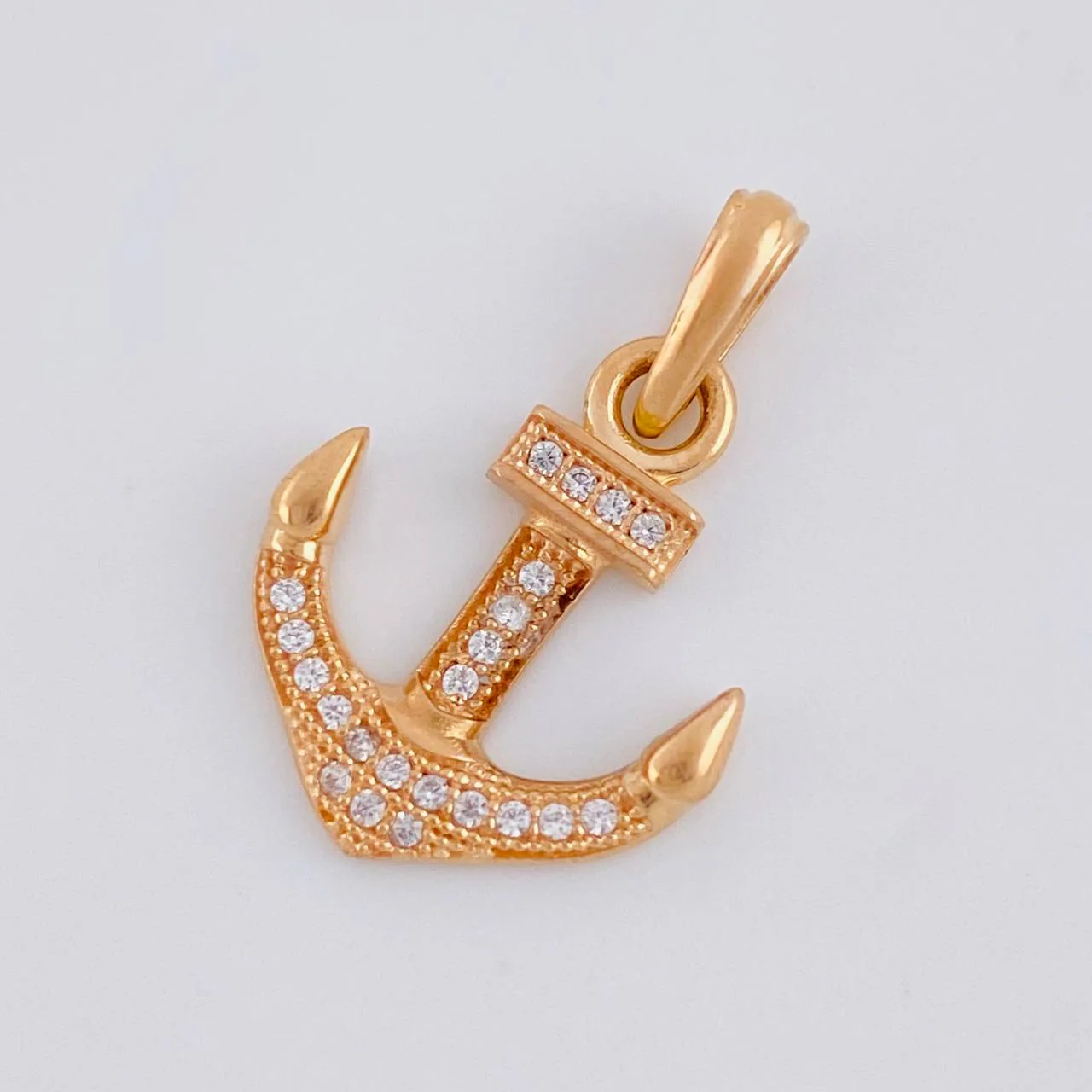 Dije Ancla 1.55 g / 2.3 cm Oro Rosa 18K - Image 3