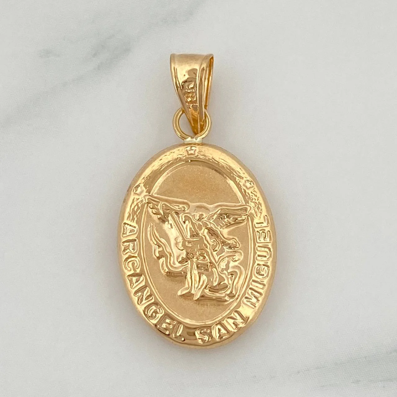 Dije Arcangel San Miguel 1.15gr / 2.5cm / Oro Amarillo 18K %