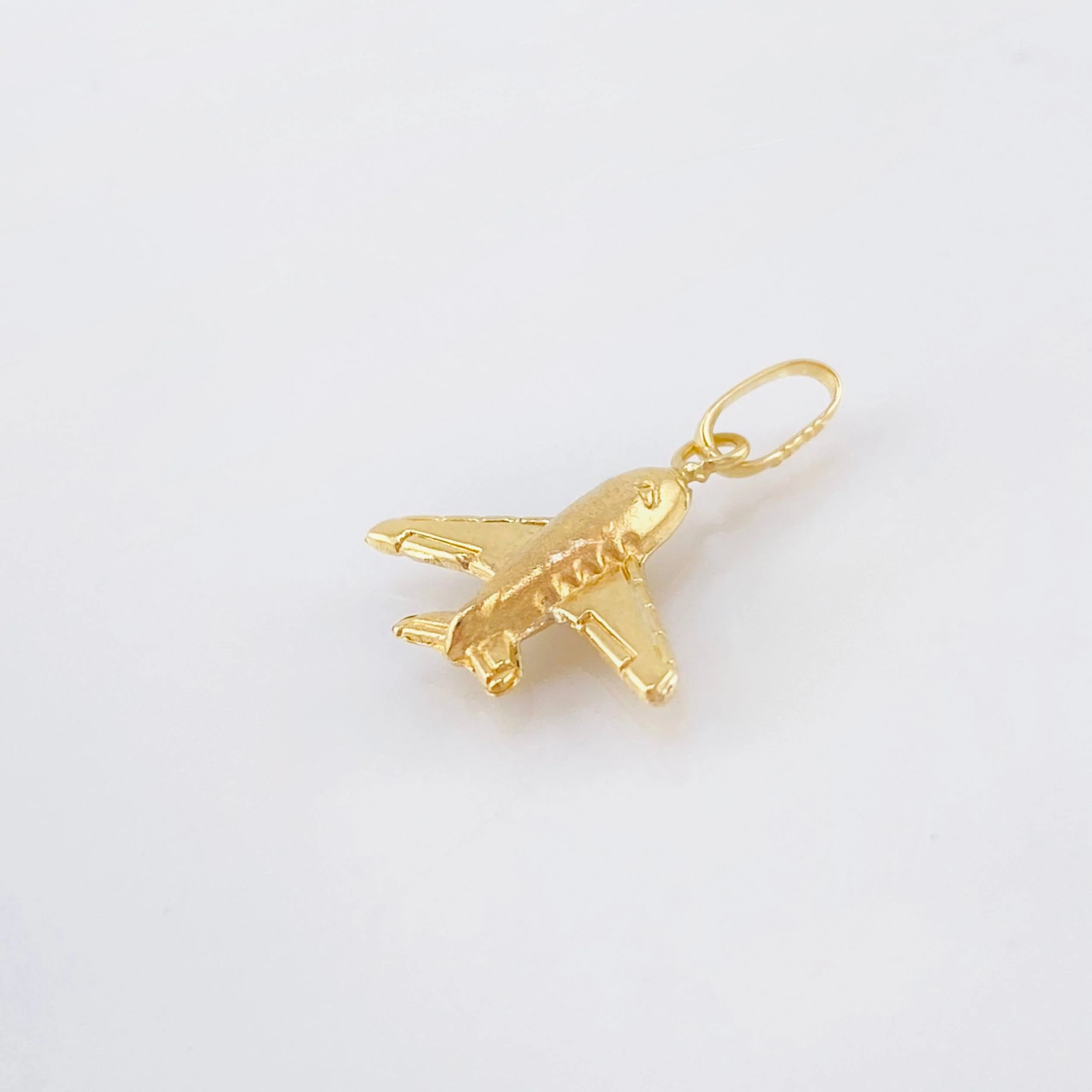 Dije Avion 0.55 g / 1.8 cm Oro Amarillo 18K - Image 4