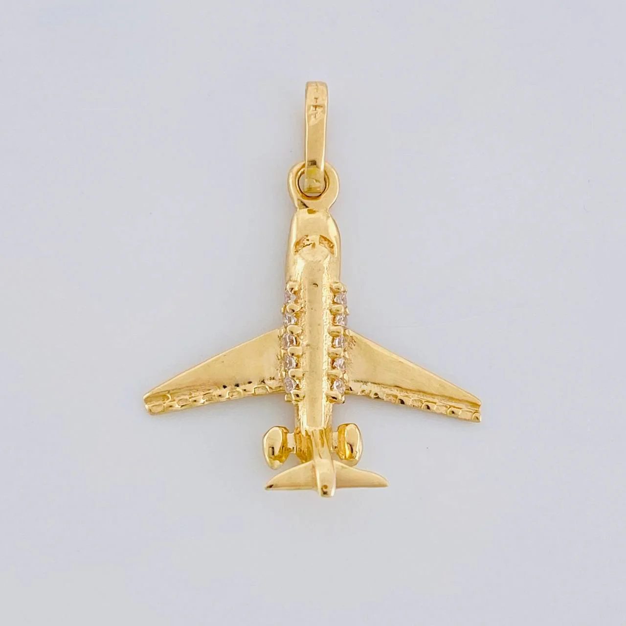 Dije Avion 1.2g / 2.2cm Oro Amarillo 18K
