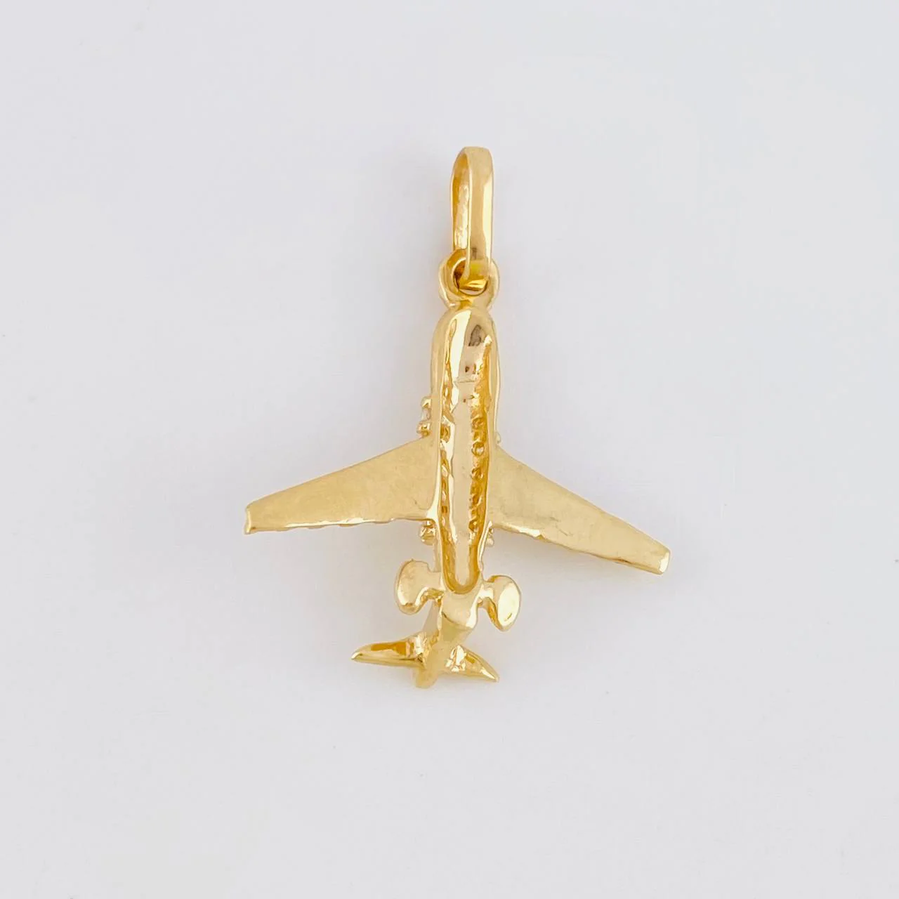 Dije Avion 1.2g / 2.2cm Oro Amarillo 18K - Image 4