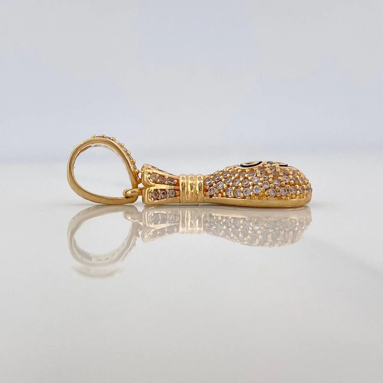 Dije Bolsa De Dinero 4.25 g / 3 cm Oro Amarillo 18K - Image 3