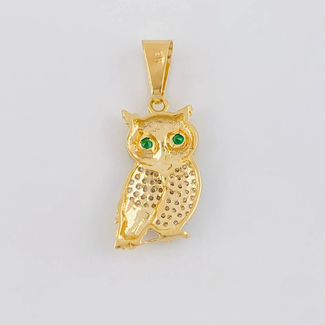 Dije Buho 2.4g / 3cm Oro Amarillo 18K - Image 3