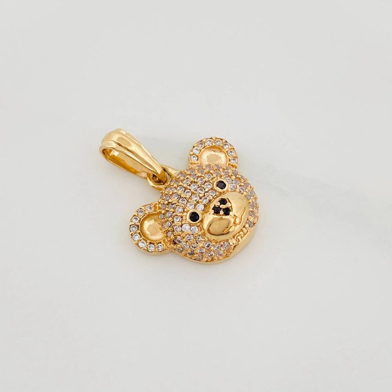Dije Cara Oso 3.05 g / 2 cm Oro Amarillo 18K - Image 2