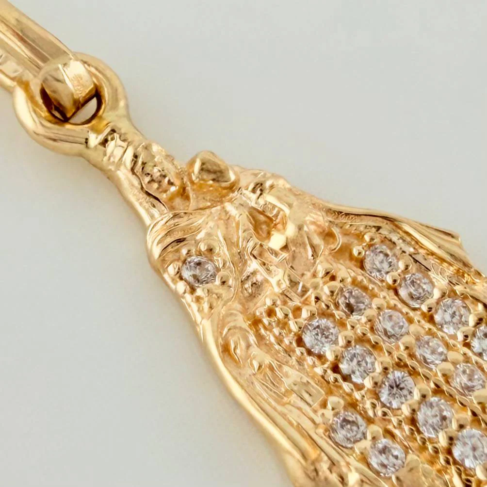 Dije Carmen 1gr / 2.3cm / Oro Amarillo 18K % - Image 4