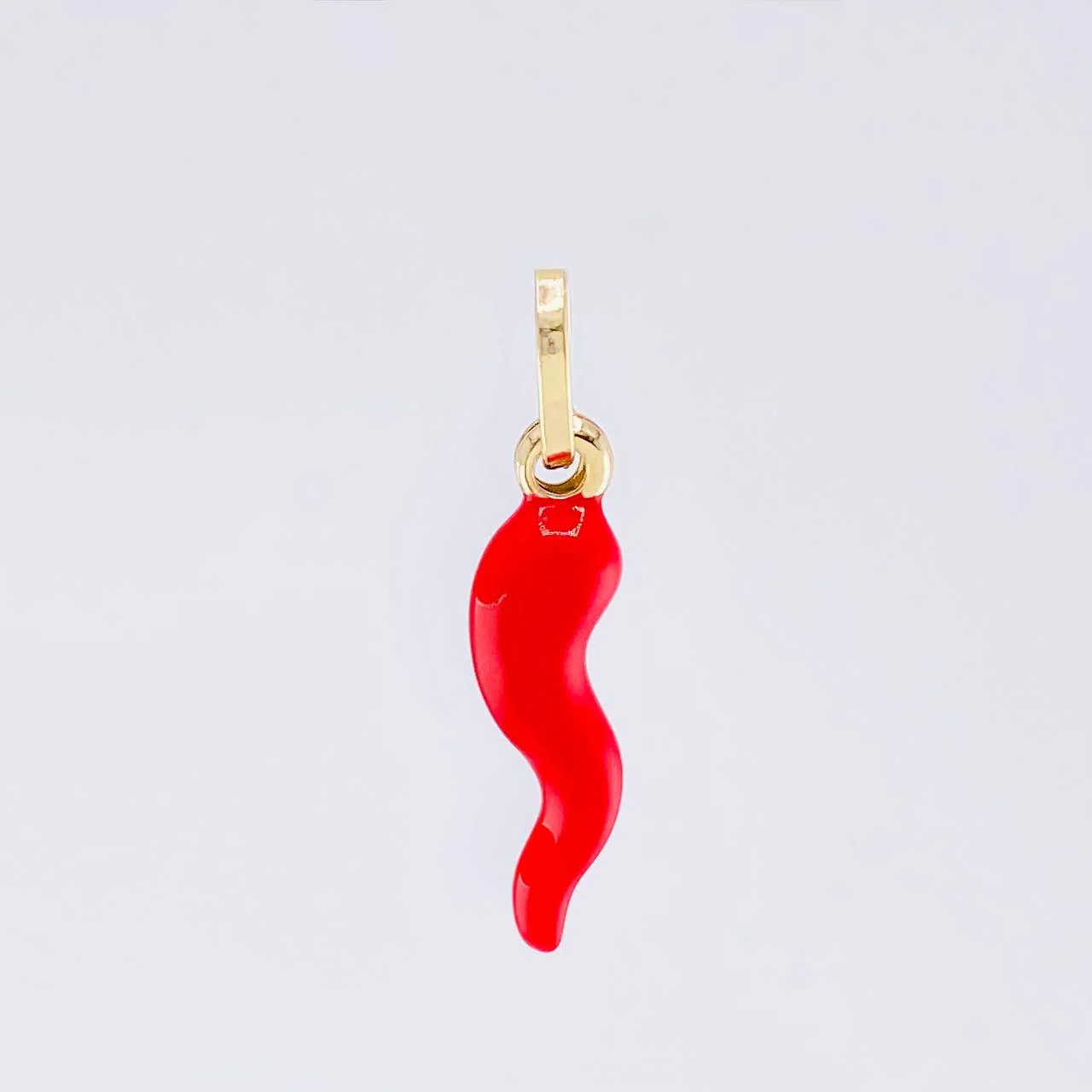 Dije Chile jalapeño 0.8g / 2.5cm Oro Amarillo 18K - Image 2