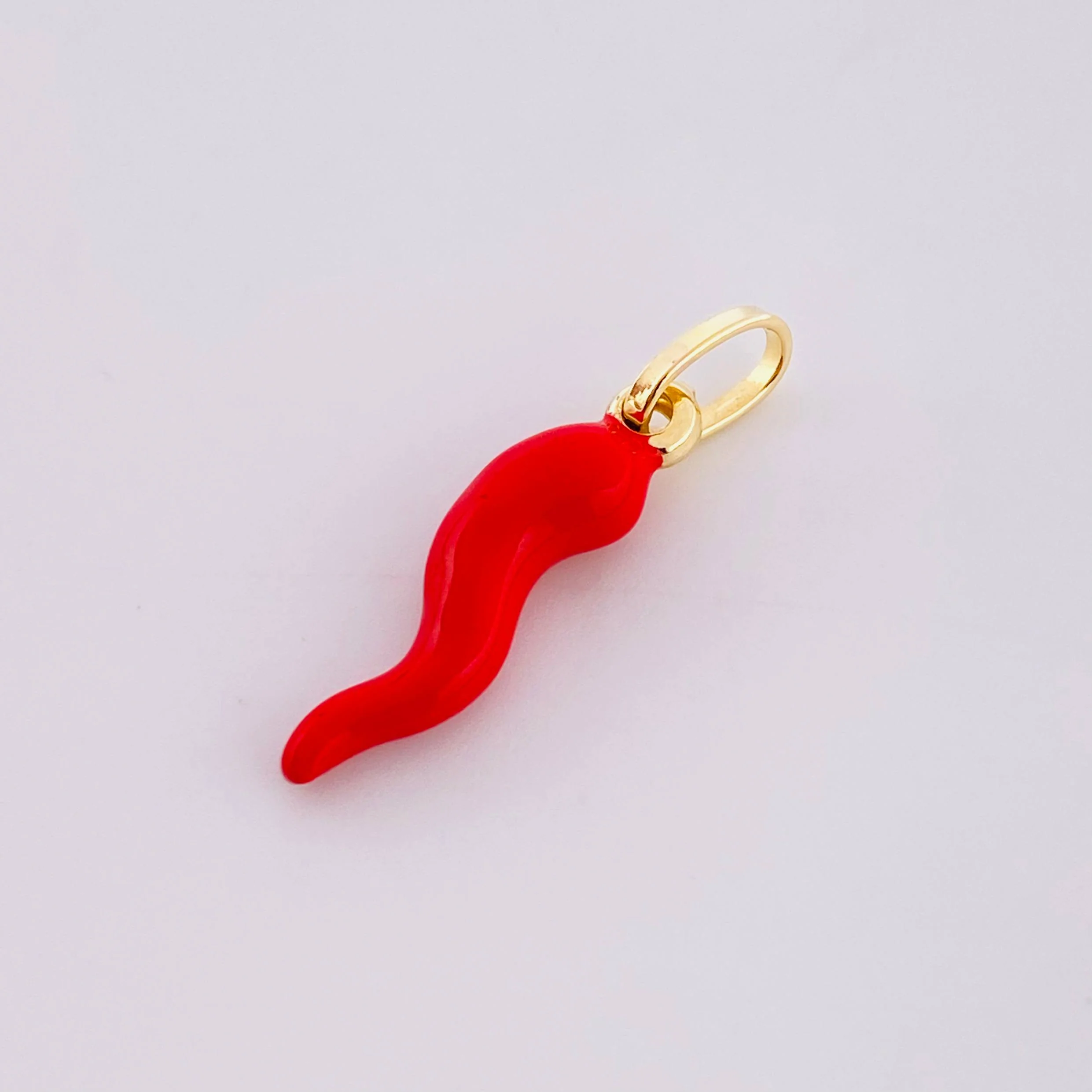Dije Chile jalapeño 0.8g / 2.5cm Oro Amarillo 18K - Image 3