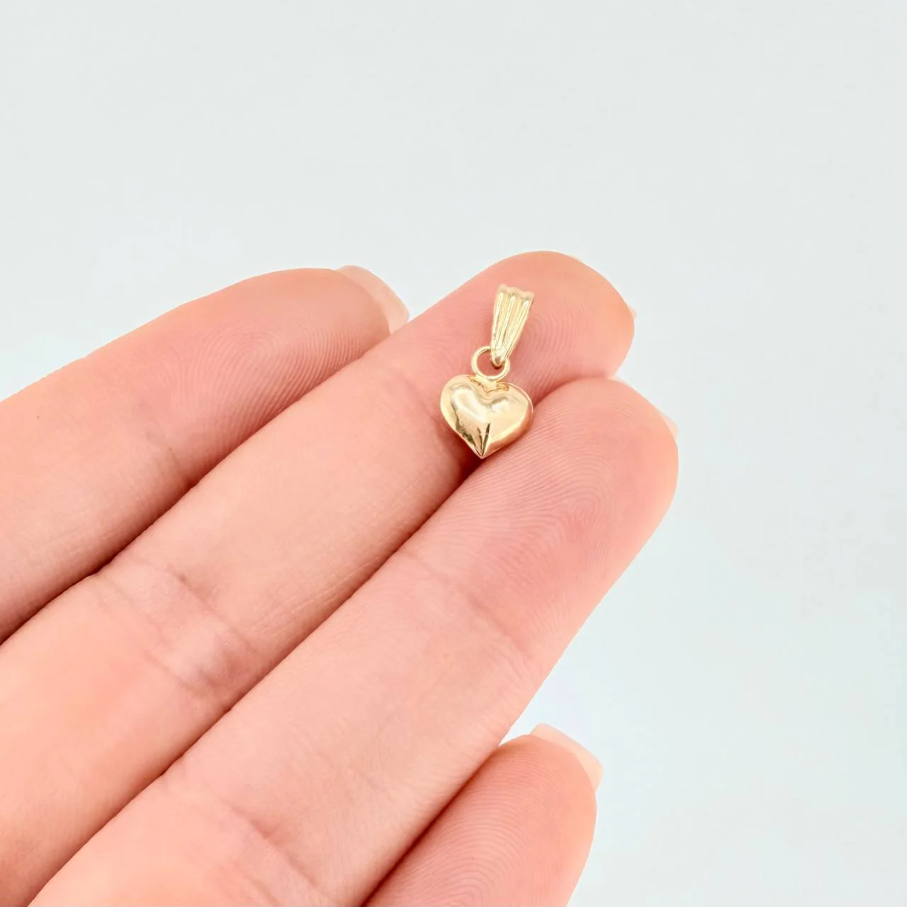 Dije Corazon 0.35 g / 1.5 cm Oro Amarillo 18K - Image 4