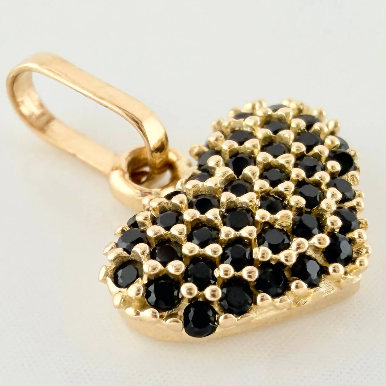 Dije Corazón 0.9 g / 1.4 cm Oro Amarillo 18K - Image 3