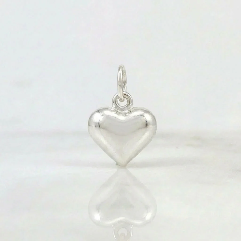 Dije Corazón 1.75 g / 2.4 cm Plata 925