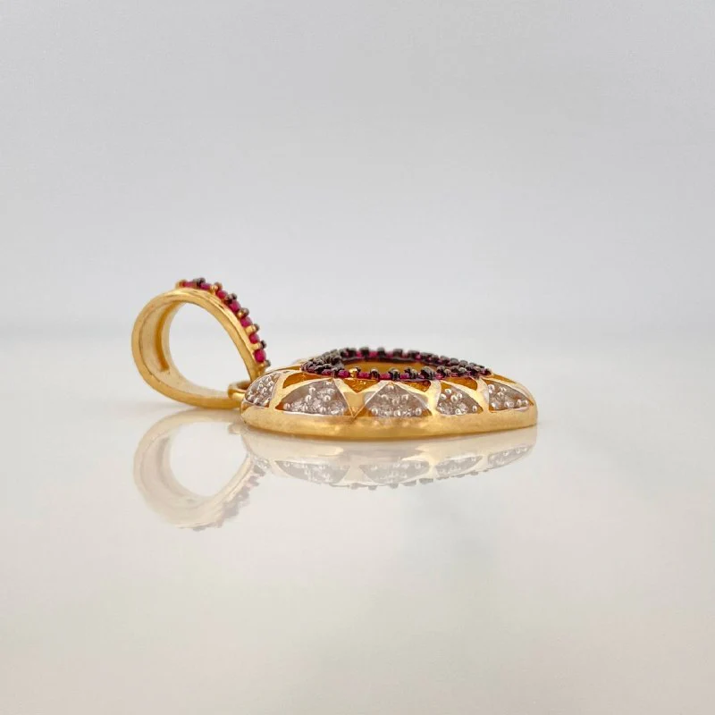Dije Corazon 3.7 g / 2.7 cm Tres Oros 18K - Image 3