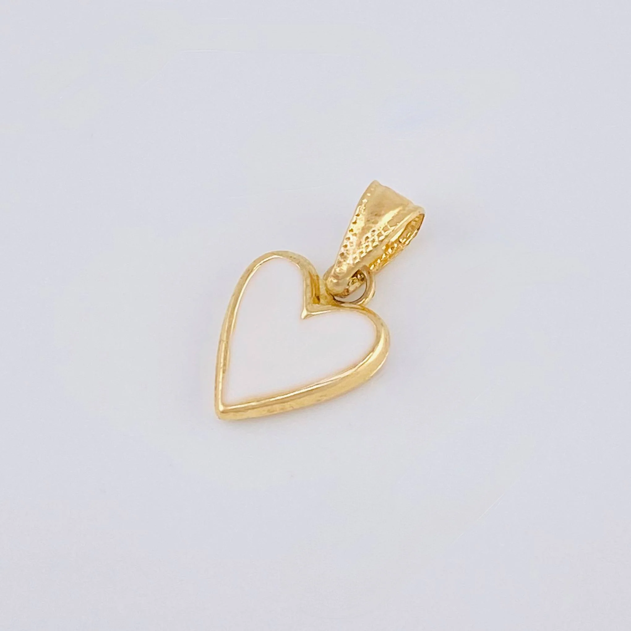 Dije Corazon Puro 0.65gr / 1.8cm / Oro Amarillo 18K © - Image 3