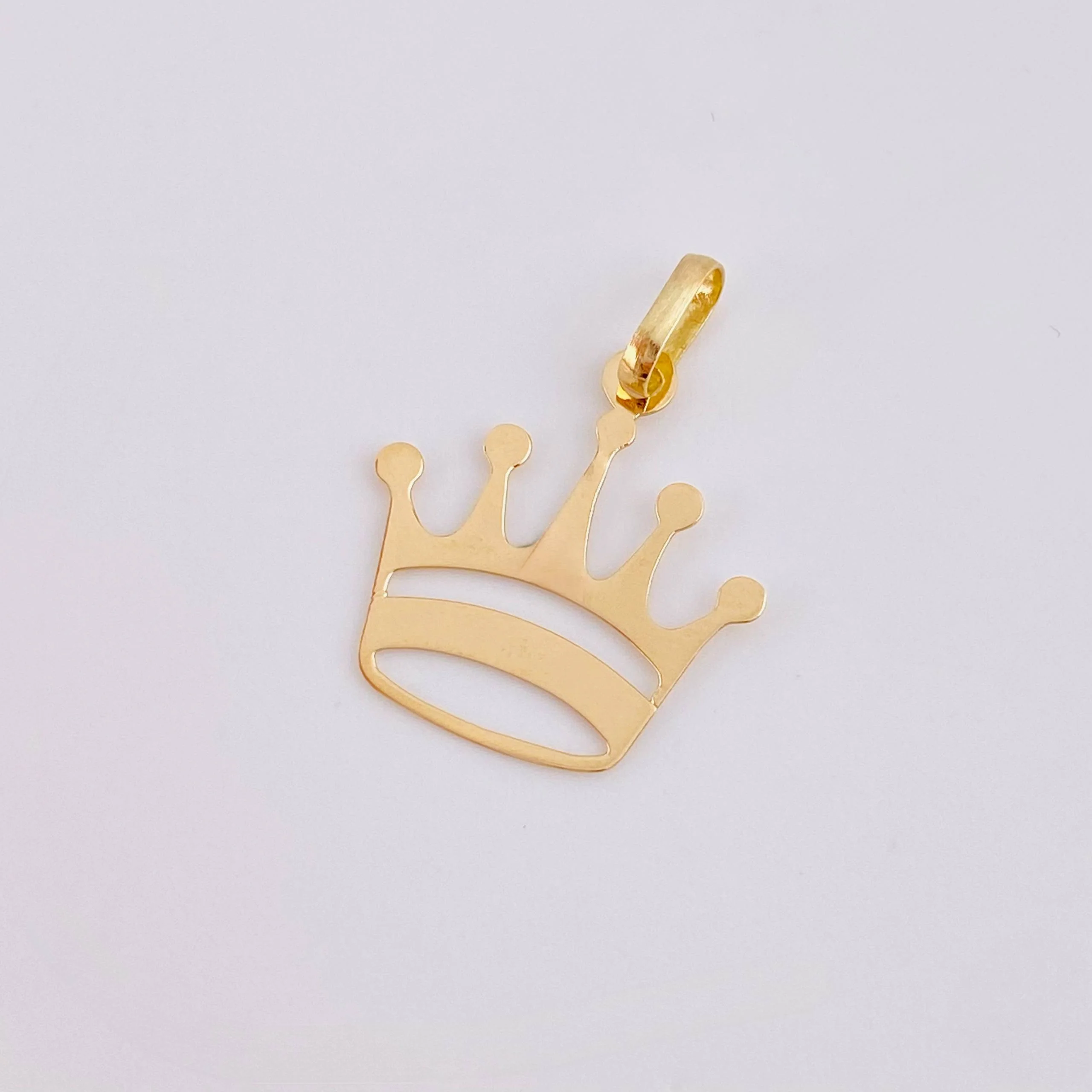Dije Corona 0.55 g / 2 cm Oro Amarillo 18K - Image 3