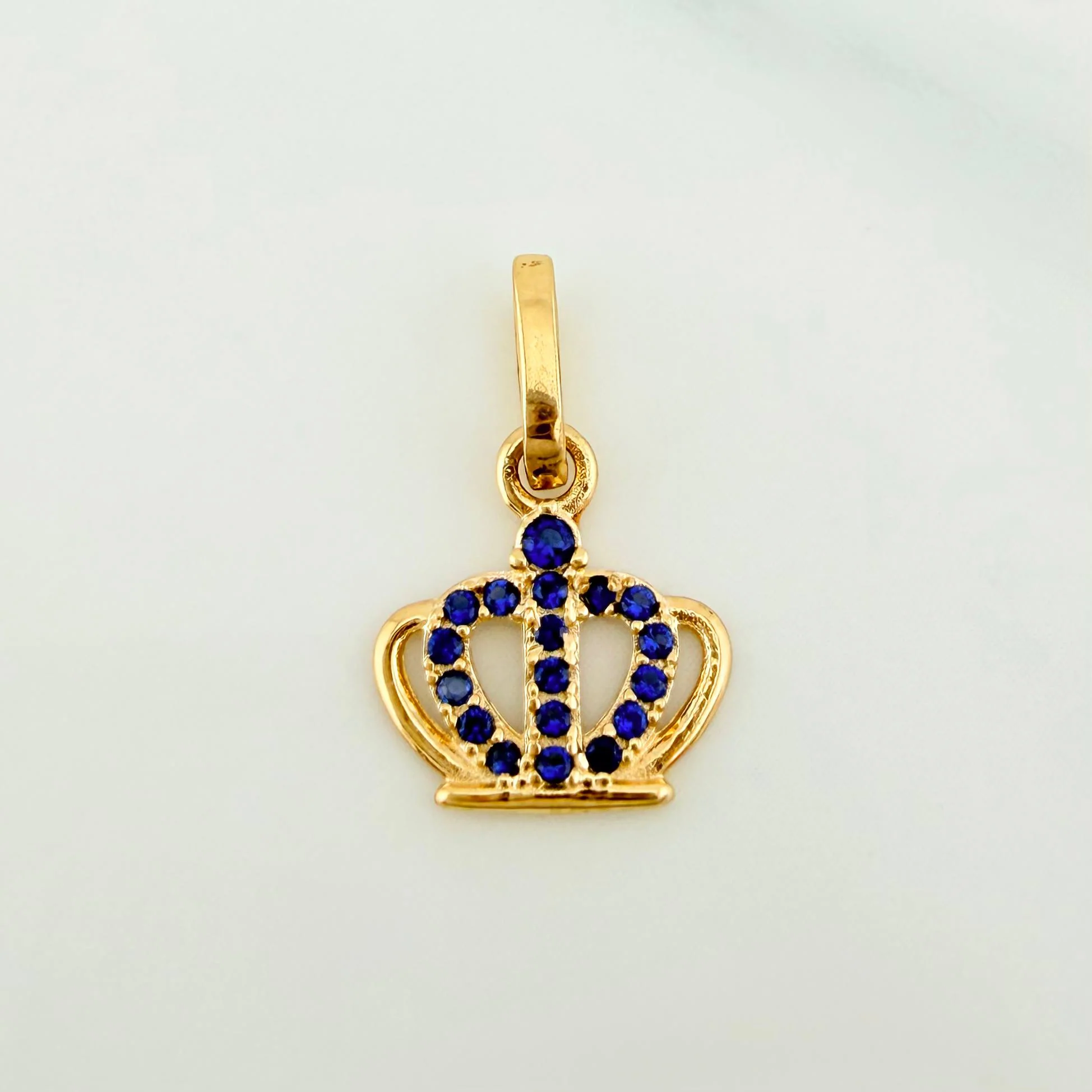 Dije Corona 0.65 g / 1.5 cm Oro Amarillo 18K