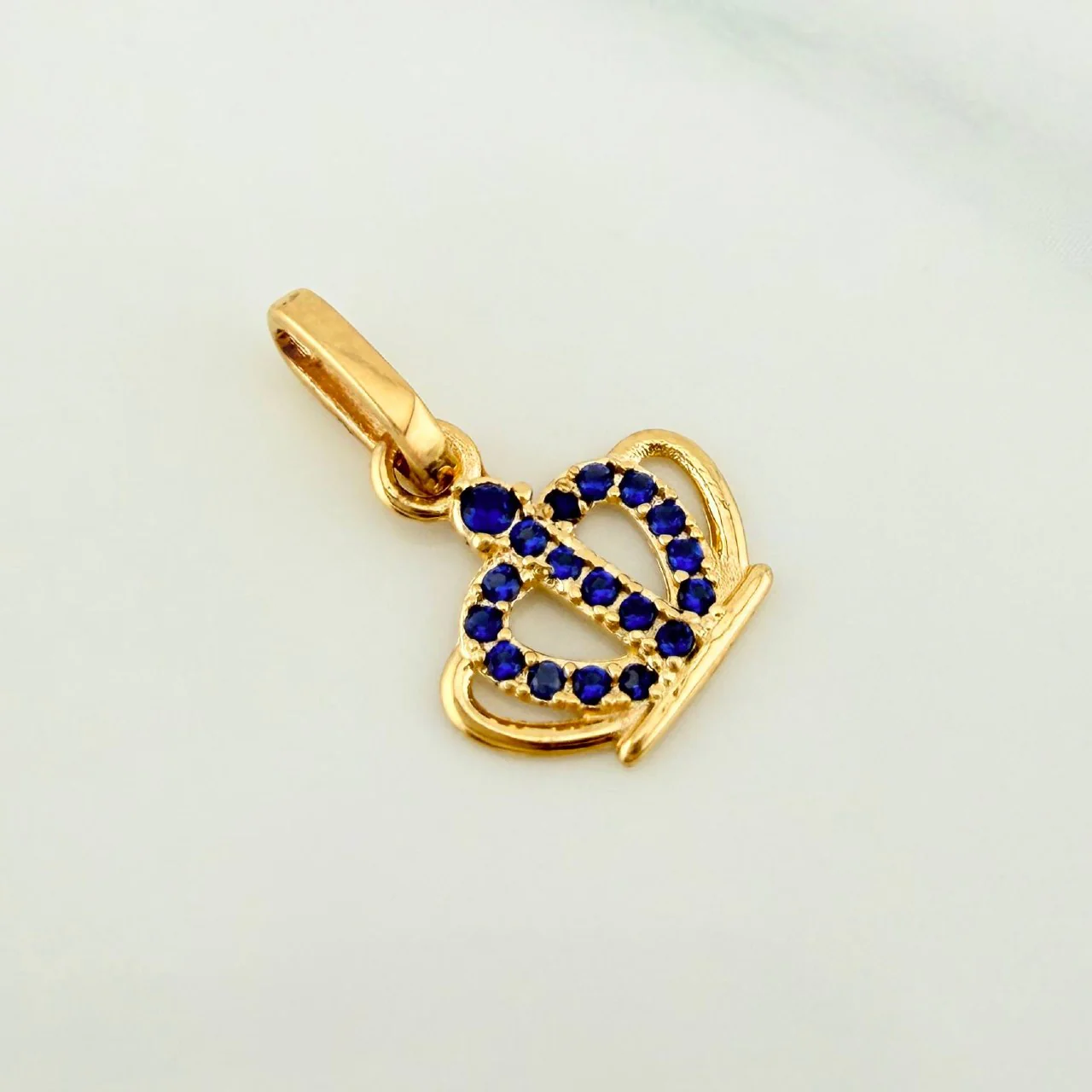 Dije Corona 0.65 g / 1.5 cm Oro Amarillo 18K - Image 2