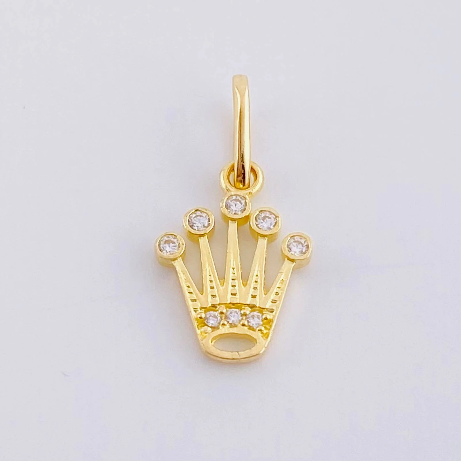 Dije Corona 0.7 g / 1.8 cm Oro Amarillo 18K
