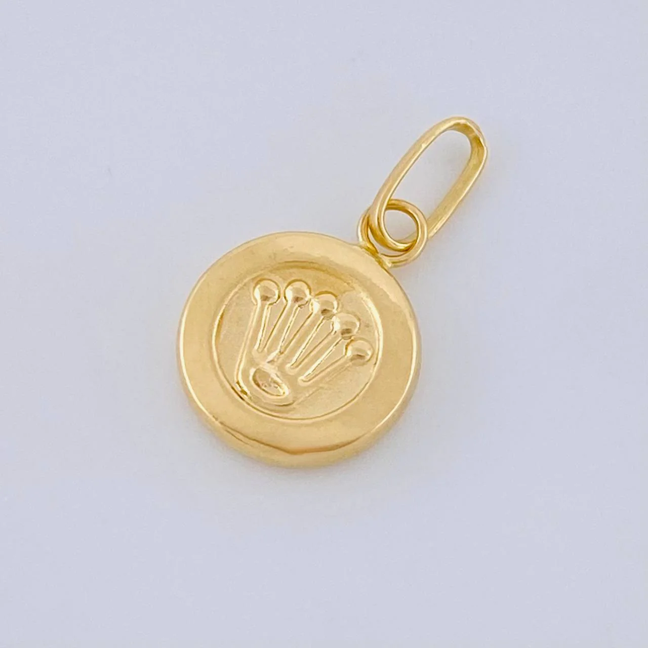 Dije Corona 0.8 g / 2.2 cm Oro Amarillo 18K - Image 4