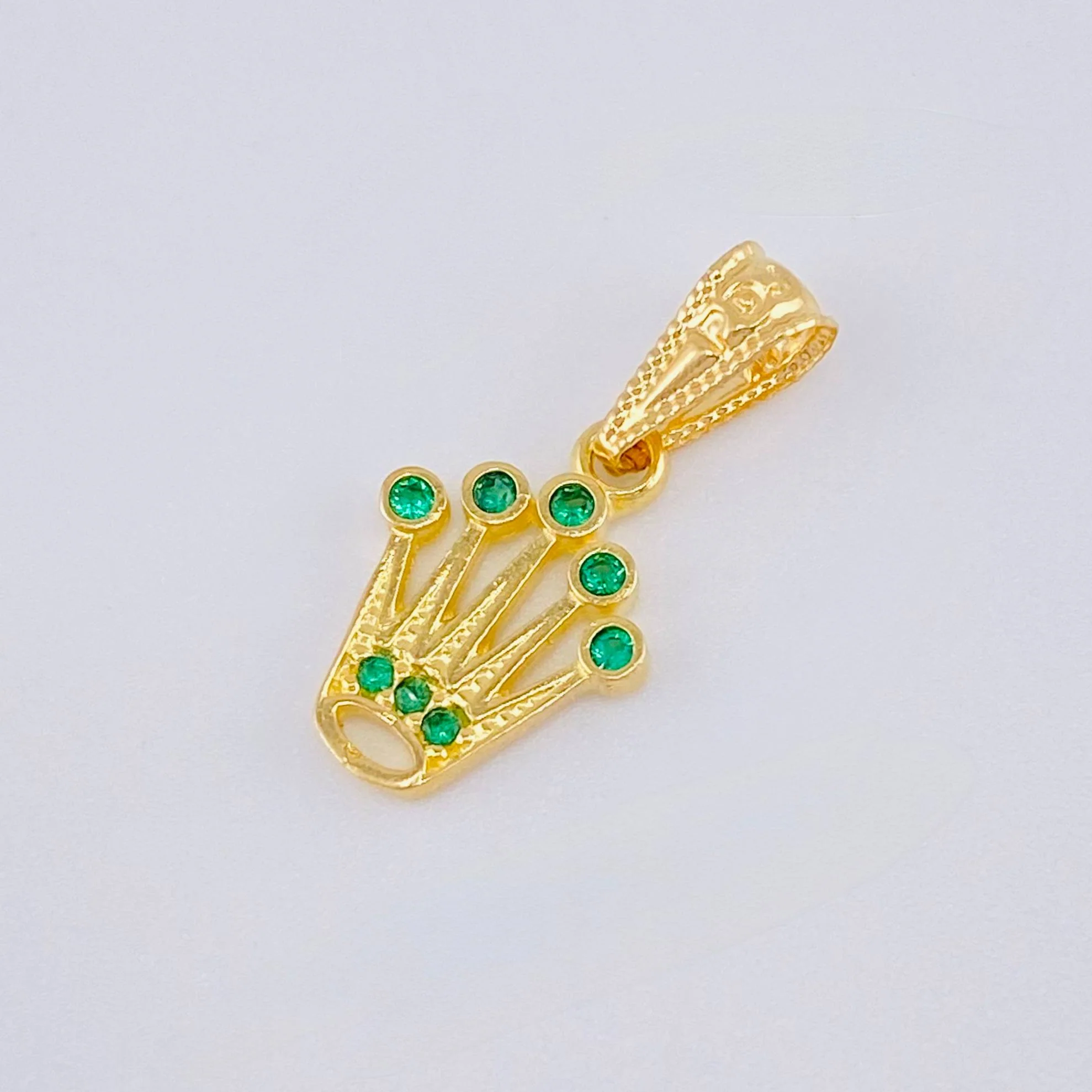 Dije Corona 0.8gr / 2cm / Oro Amarillo 18K © - Image 4