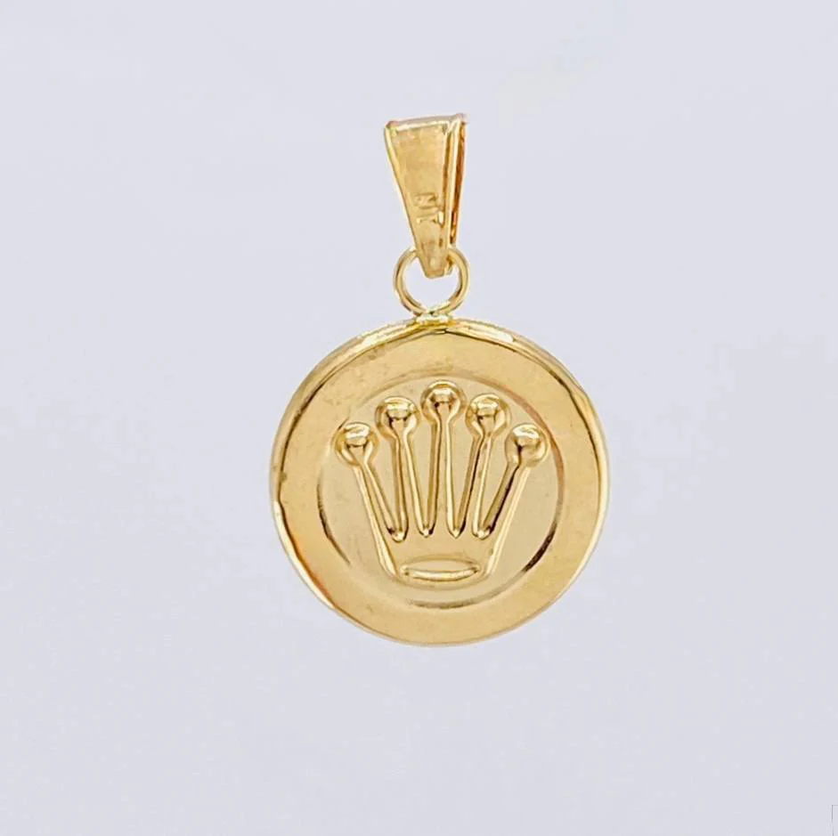 Dije Corona 1.15 g / 2.4 cm Oro Amarillo 18K - Image 2