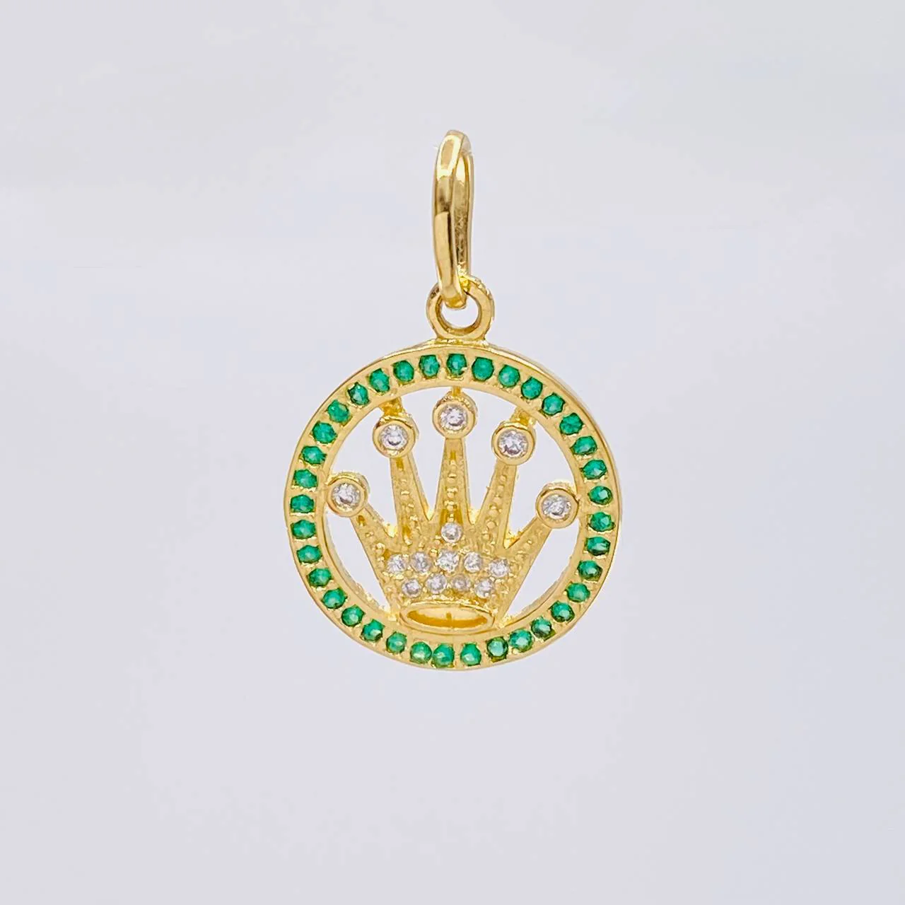 Dije Corona 2.3 g / 2.5 cm Oro Amarillo 18K - Image 2