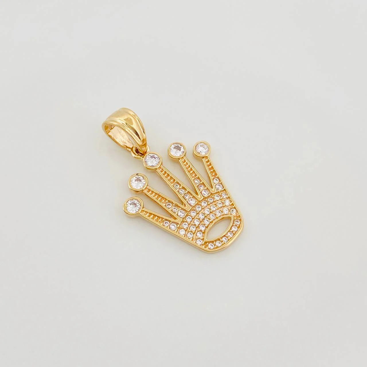 Dije Corona 3.55 g / 3 cm Oro Amarillo 18K - Image 3