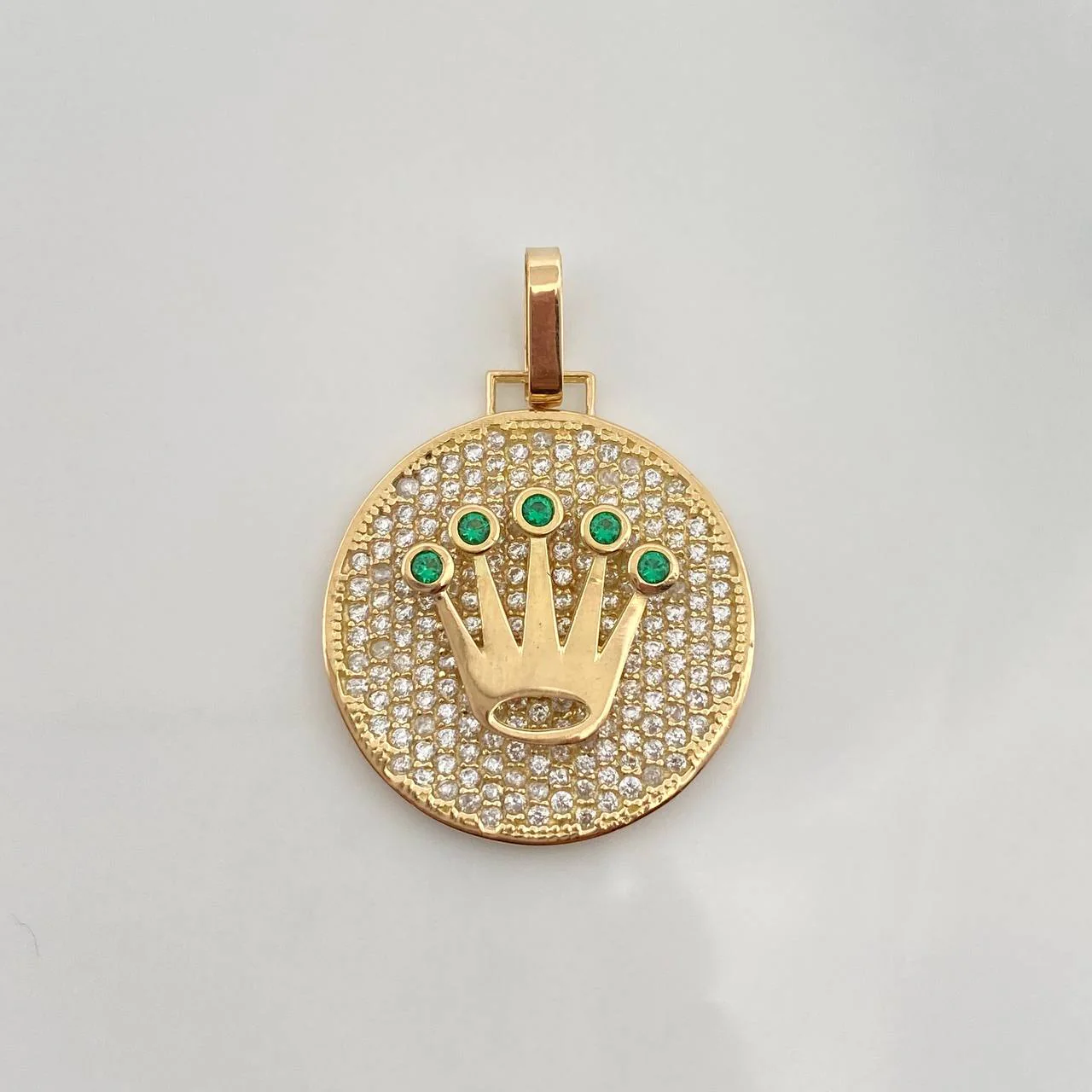 Dije Corona 3.85gr / 3cm / Oro Amarillo 18K %