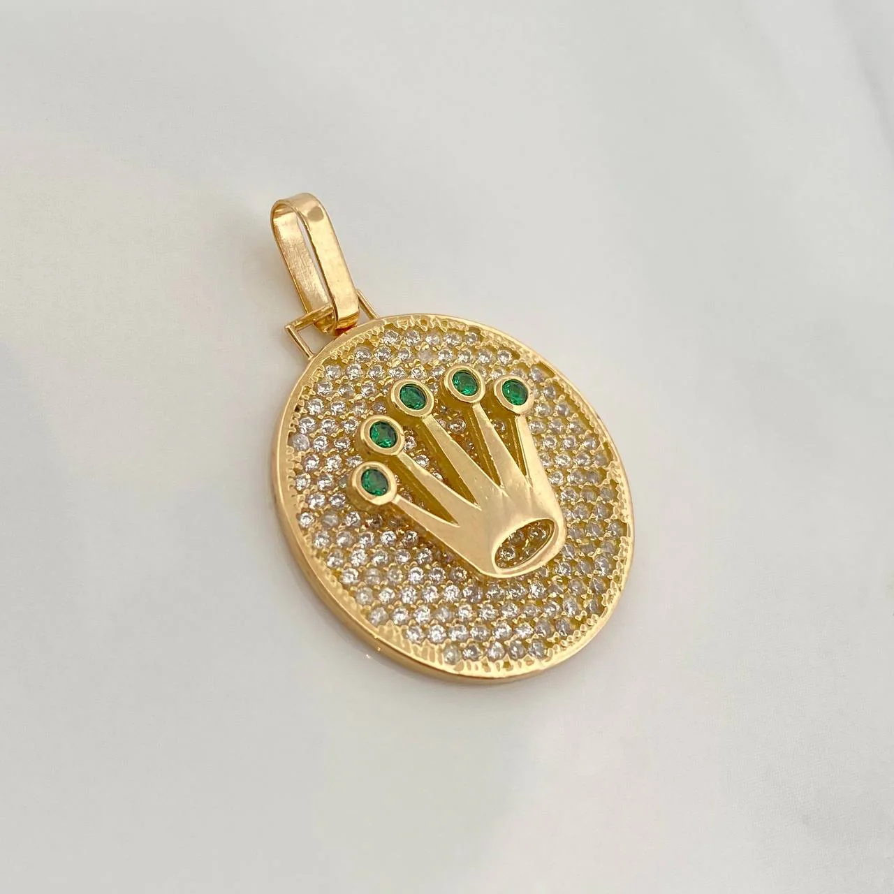Dije Corona 3.85gr / 3cm / Oro Amarillo 18K % - Image 2