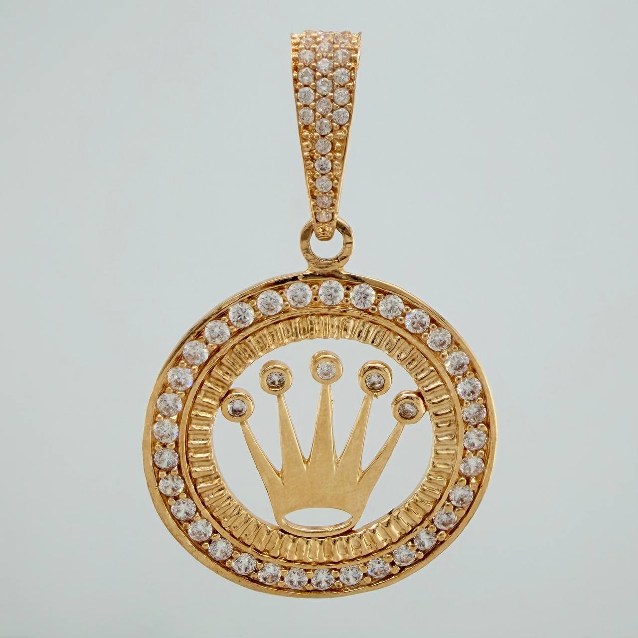 Dije Corona 9.95gr / 4.5cm / Oro Amarillo 18K
