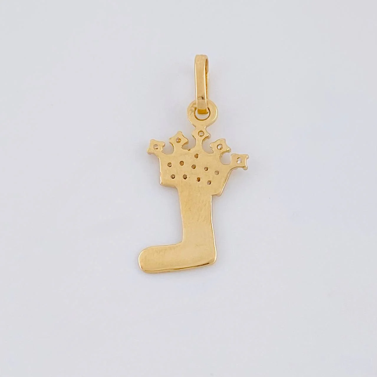 Dije Corona Letra L 0.75 g / 2 cm Oro Amarillo 18K - Image 4