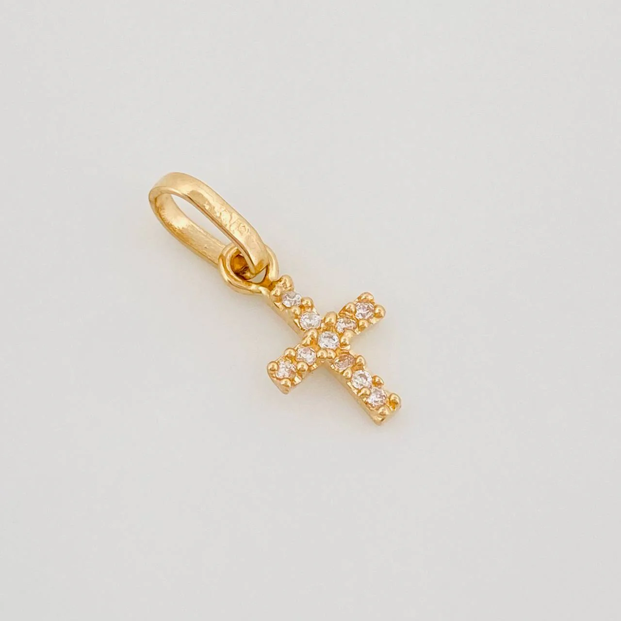 Dije Cruz 0.45 g / 1.5 cm Oro Amarillo 18K - Image 2