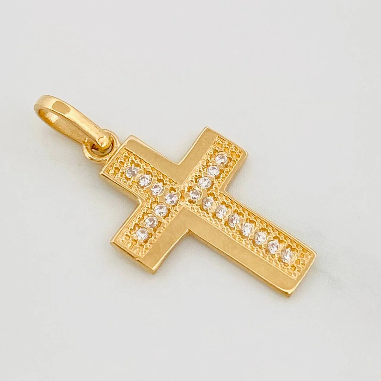 Dije Cruz 1.25g / 2.5cm Oro Amarillo 18K - Image 3