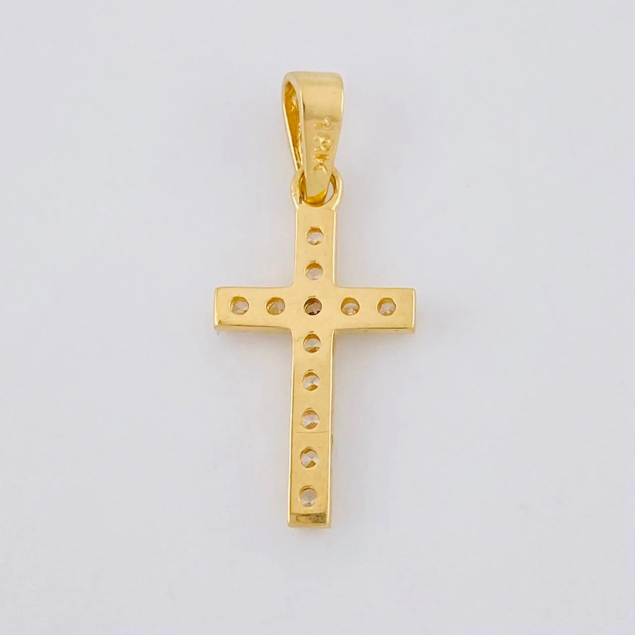 Dije Cruz 1.3 g / 2.5 cm Oro Amarillo 18K - Image 4