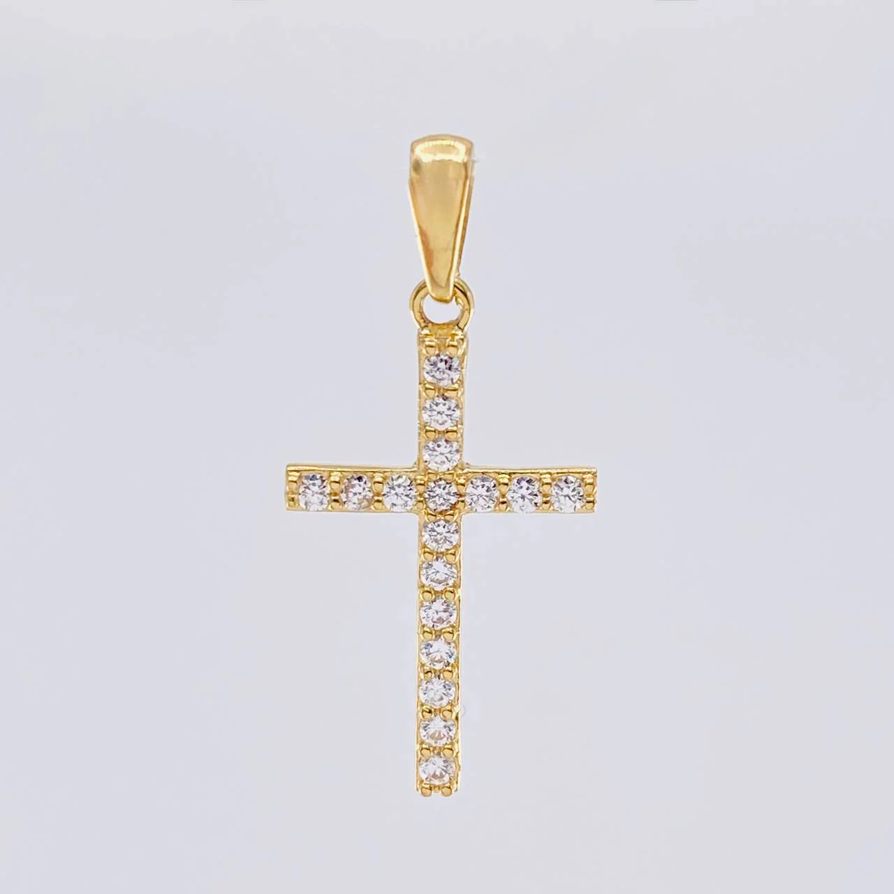 Dije Cruz 1.65 g / 3 cm Oro Amarillo 18K - Image 3