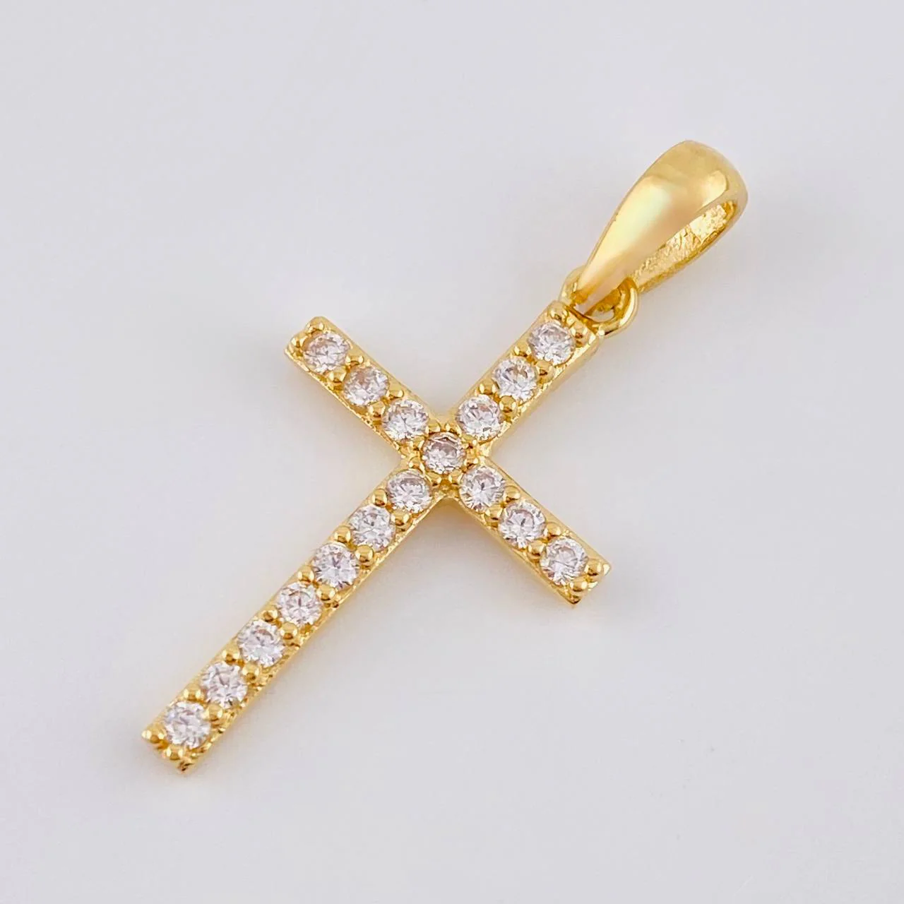 Dije Cruz 1.65 g / 3 cm Oro Amarillo 18K - Image 4
