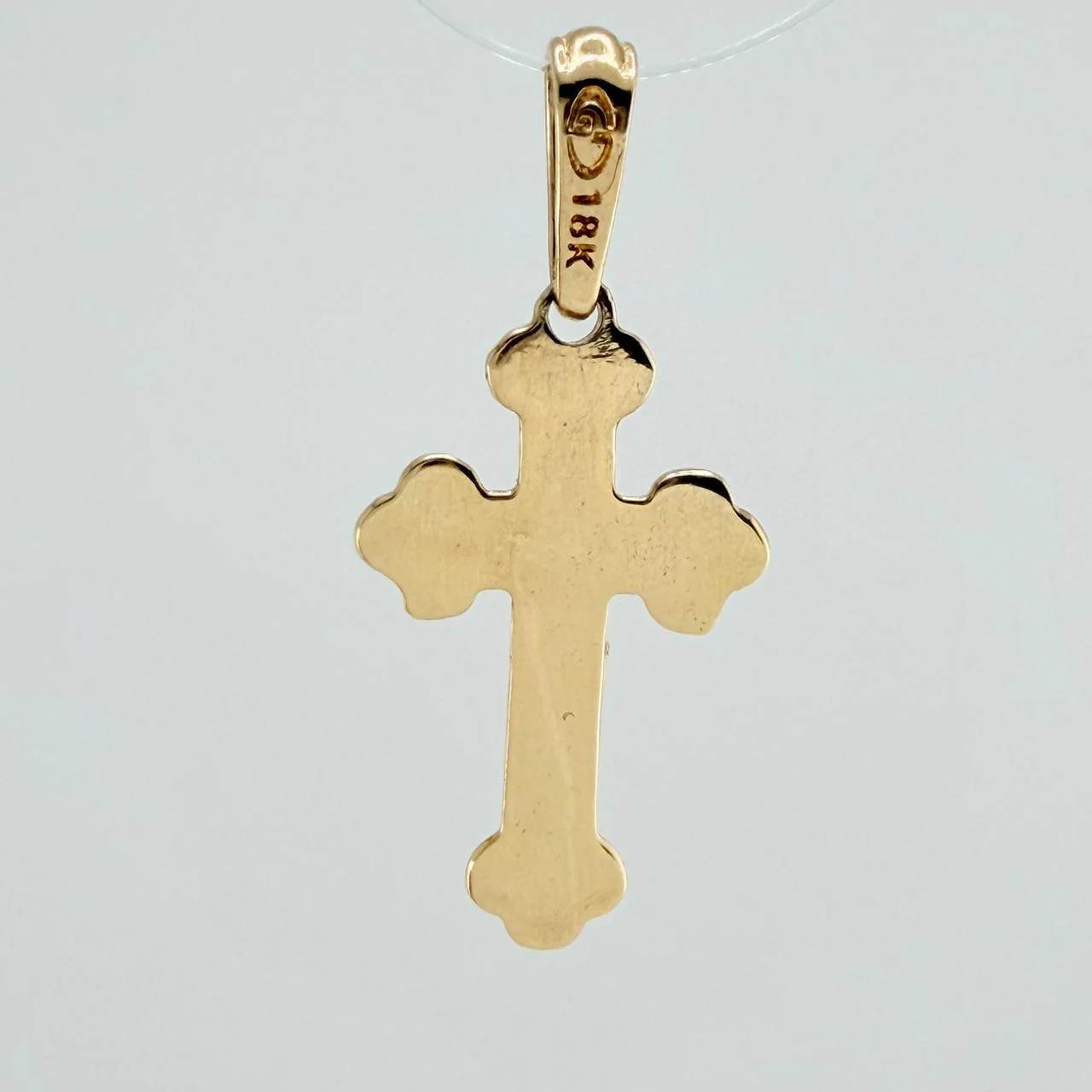 Dije Cruz Cristo 1.25gr / 2.6cm / Oro Amarillo 18K & - Image 3