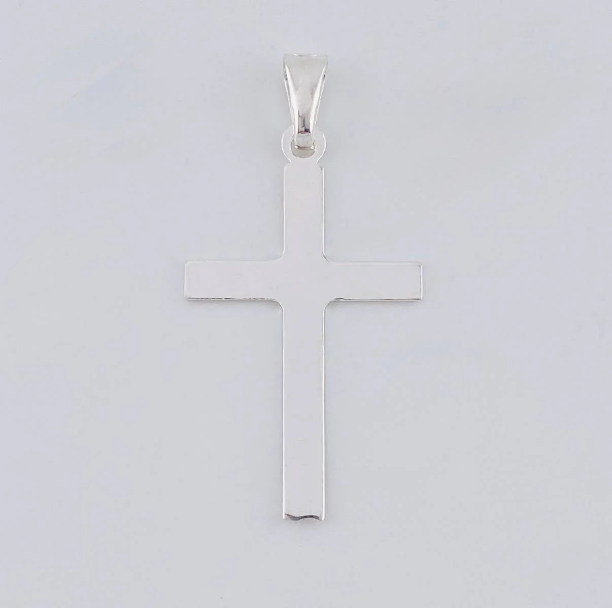 Dije Cruz Lisa 1.65 g / 4 cm Plata 925 - Image 5