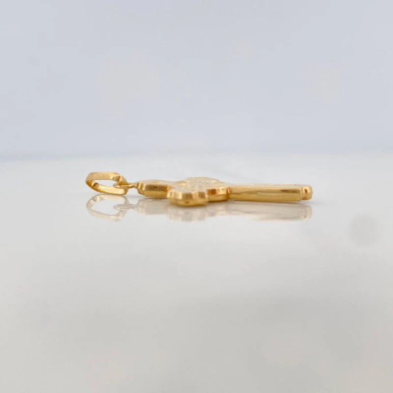 Dije Cruz Rayos De Luz 1.4 g / 3.5 cm Oro Amarillo 18K - Image 3