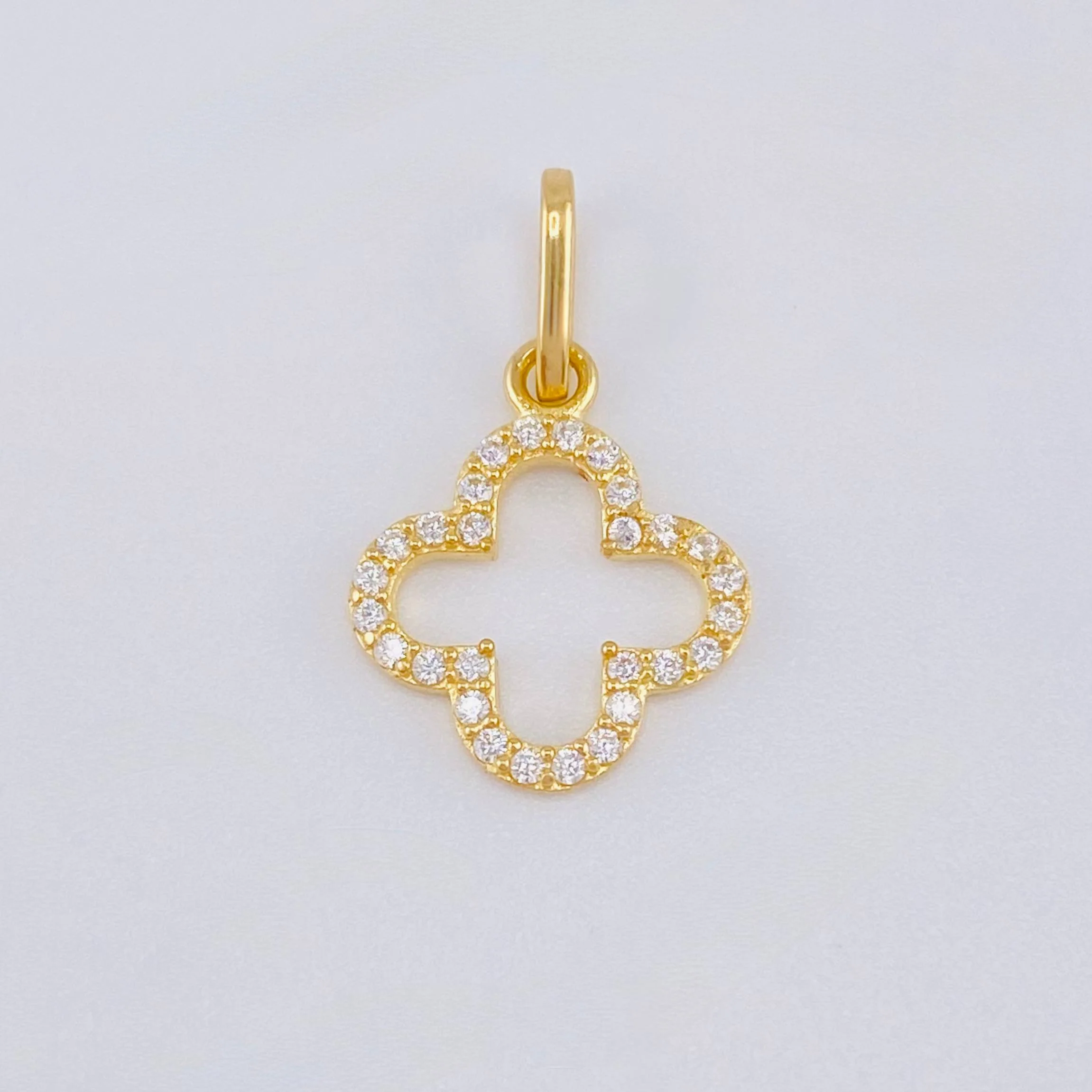 Dije Cruz Suiza 0.6gr / 1.8cm / Oro Amarillo 18K ©