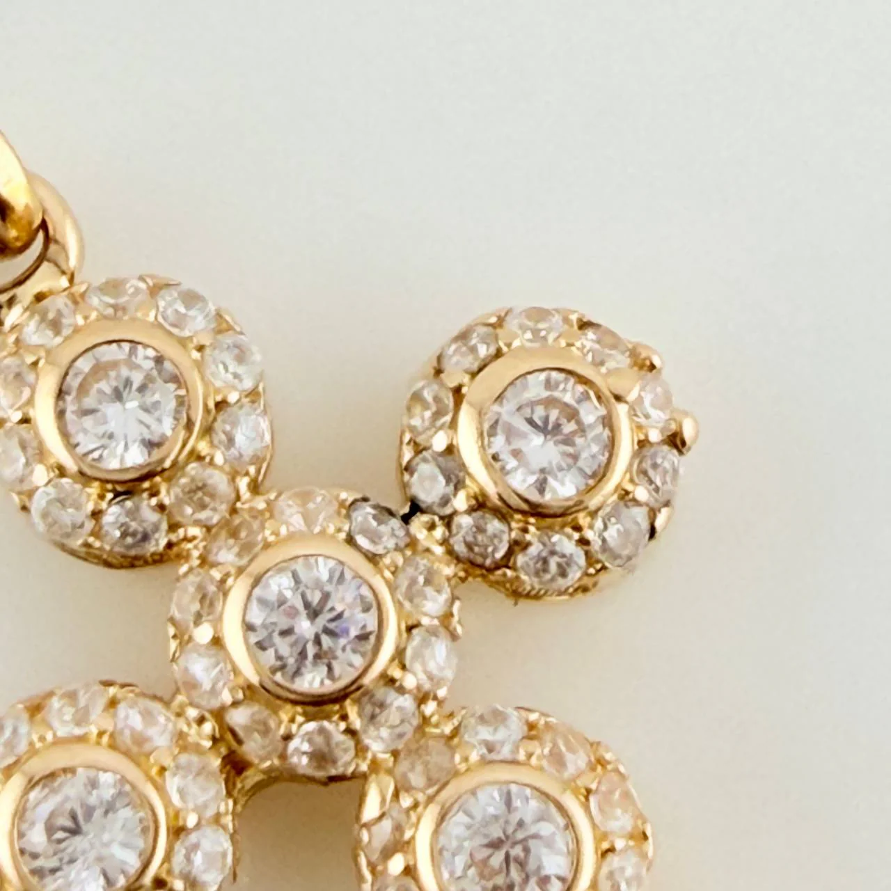 Dije Cruz Tupida 1.5gr / 2.5cm / Oro Amarillo 18K $ - Image 5