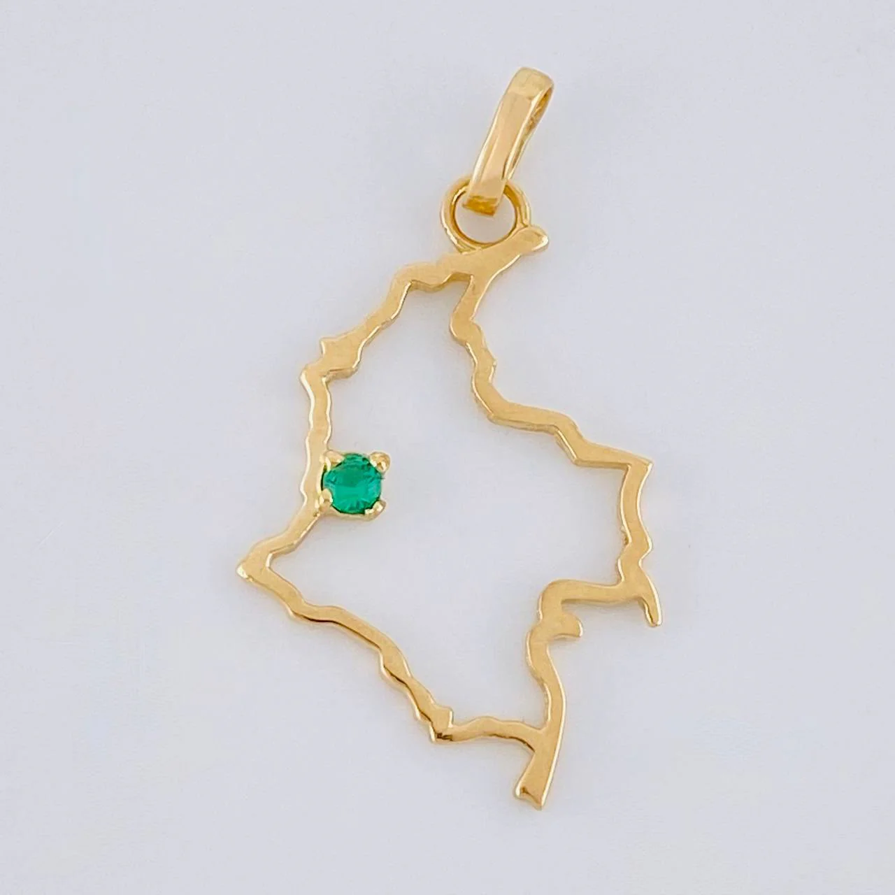 Dije Colombia 1.05g / 2.9cm Oro Amarillo 18K