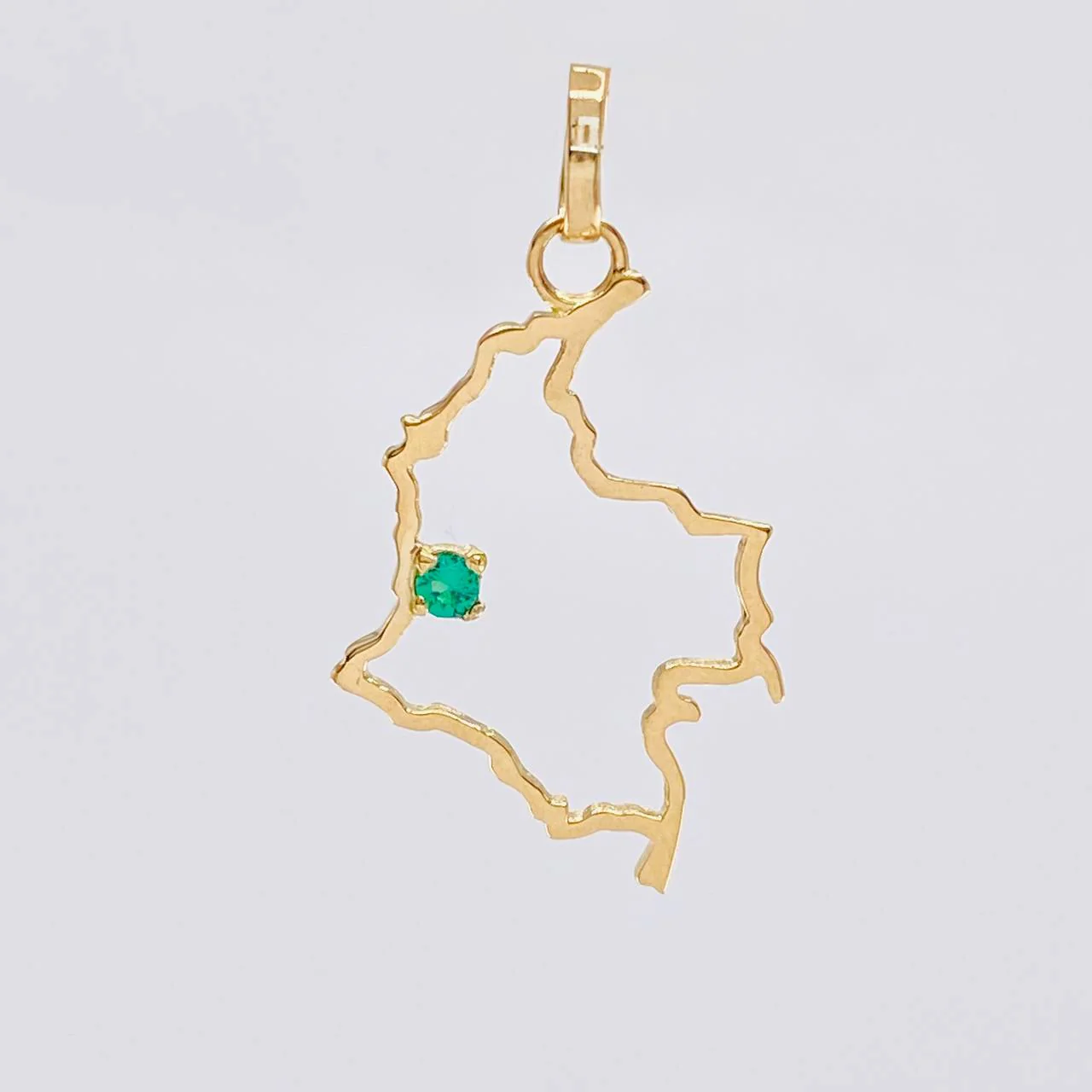 Dije Dije Colombia 1g / 2.9cm Oro Amarillo 18K - Image 2