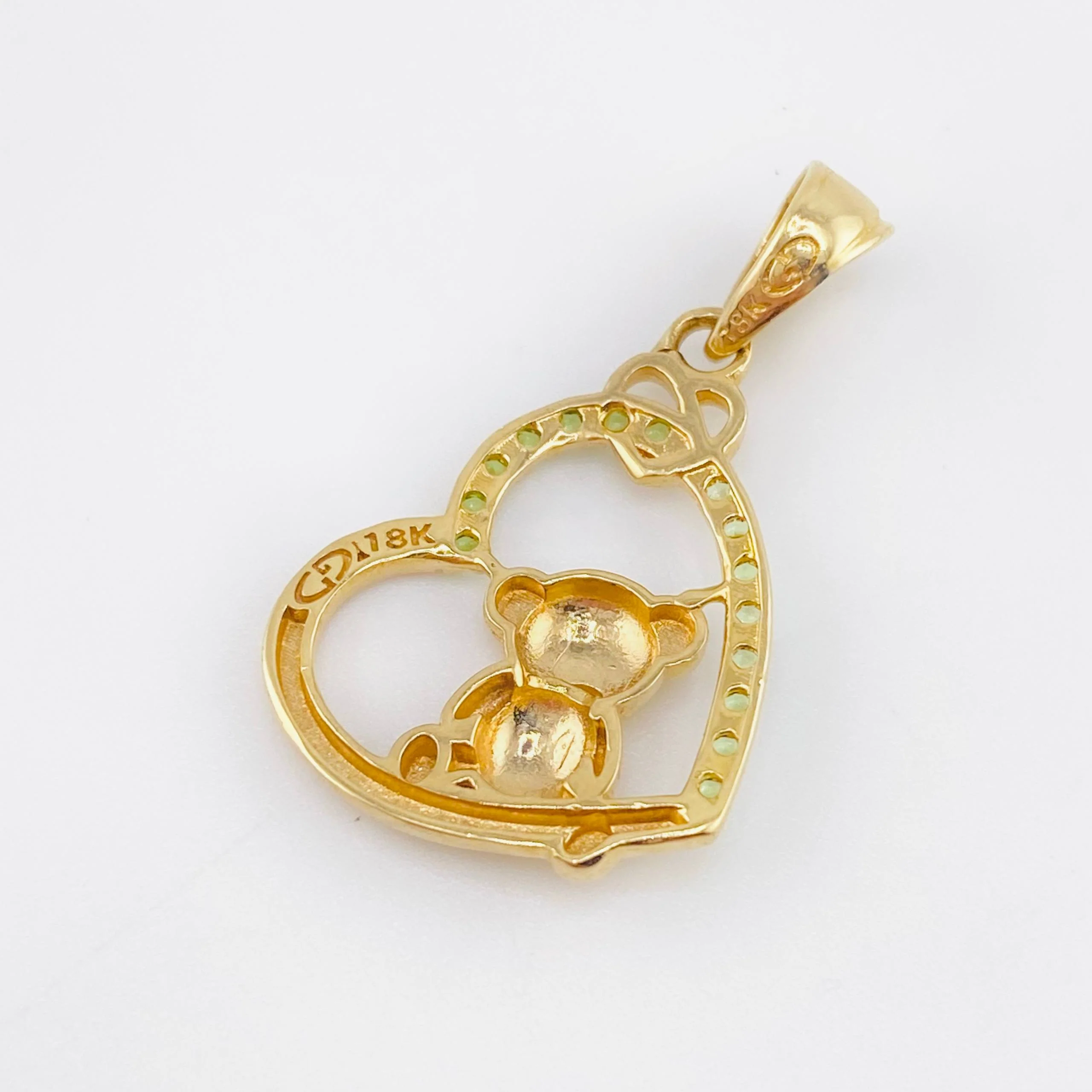 Dije Oso de Peluce 2.35gr / 2.5cm / Oro Amarillo 18K - Image 4
