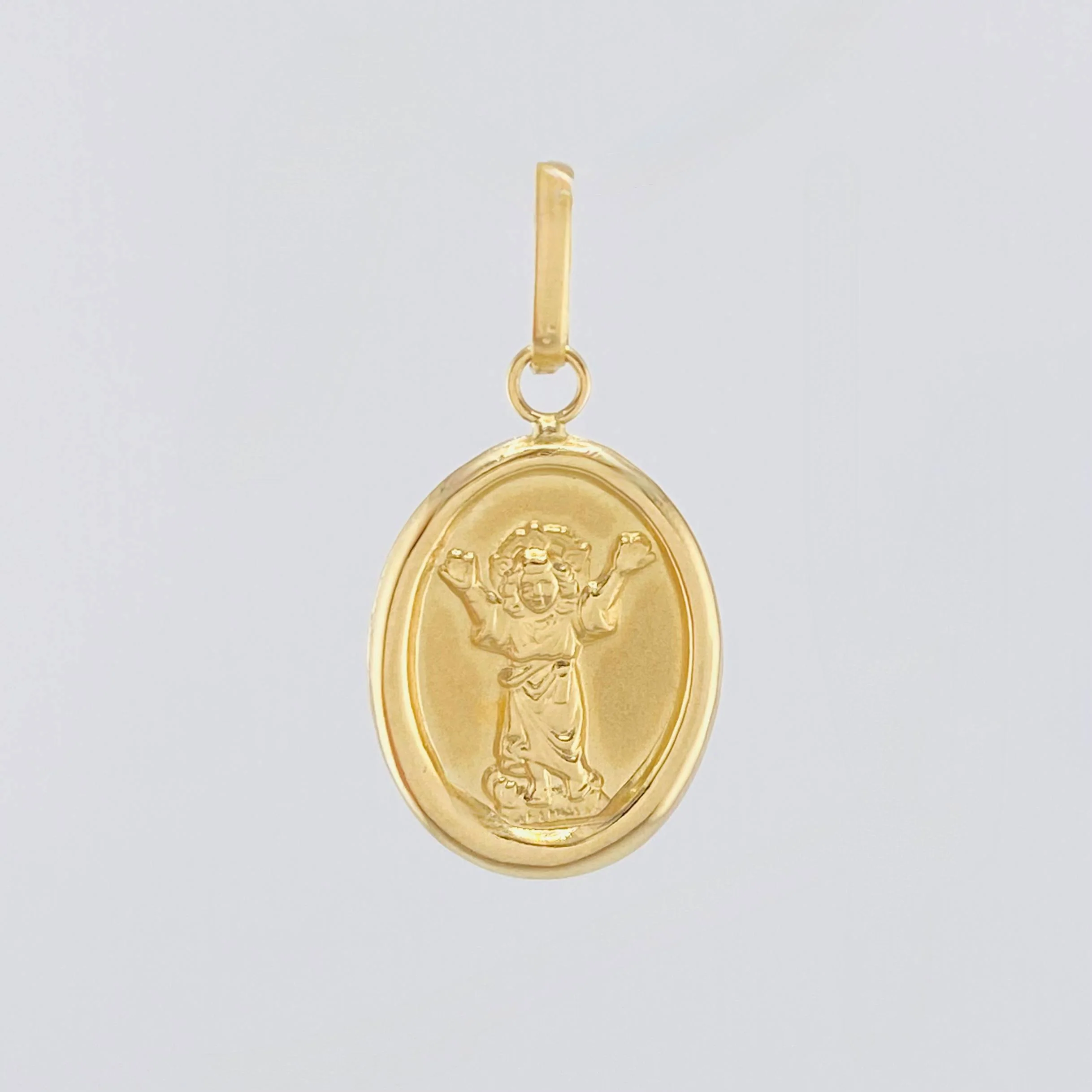 Dije Divino Niño 1.2gr / 2.8cm / Oro Amarillo 18K - Image 2