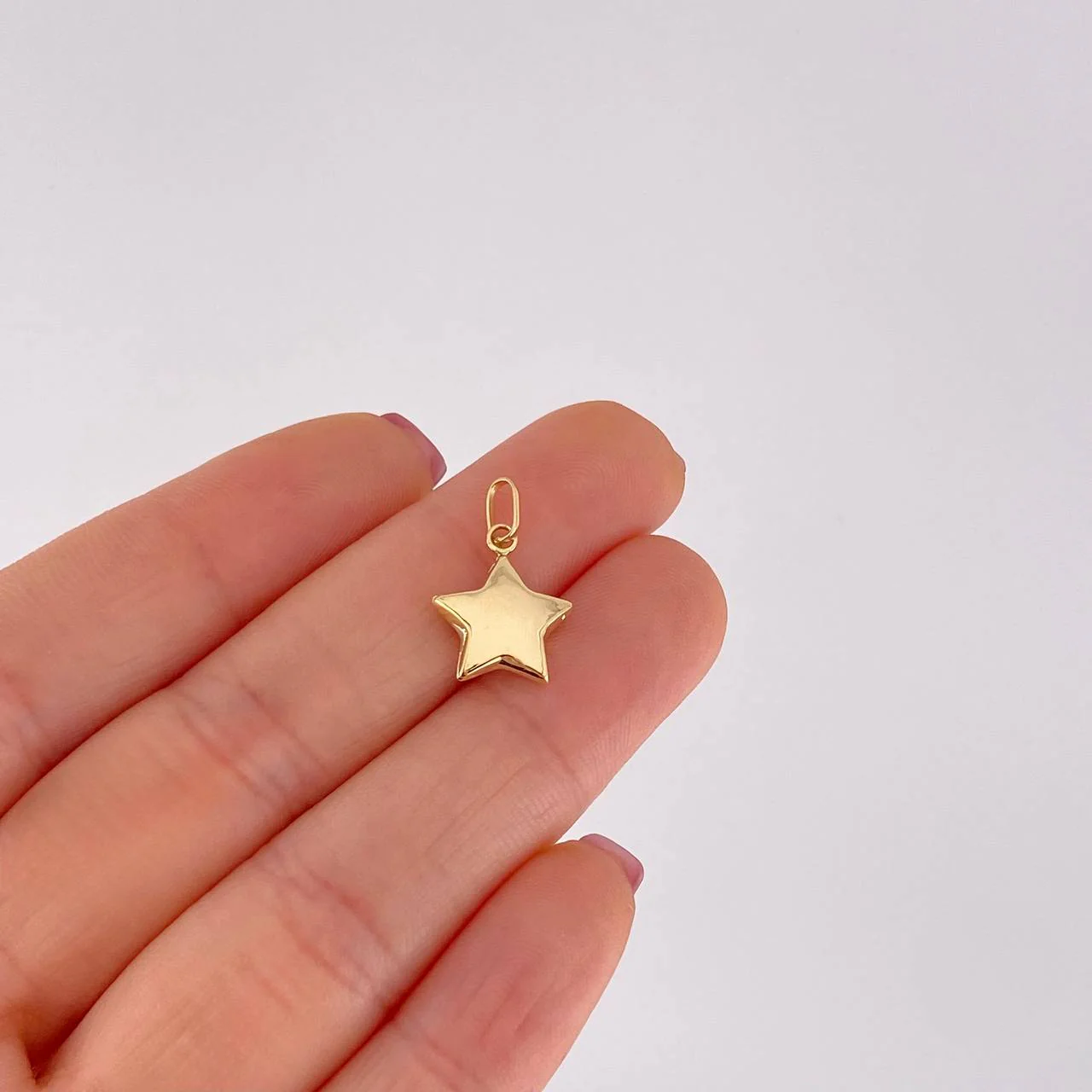 Dije Estrella 0.55g / 1.6cm Oro Amarillo 18K - Image 4